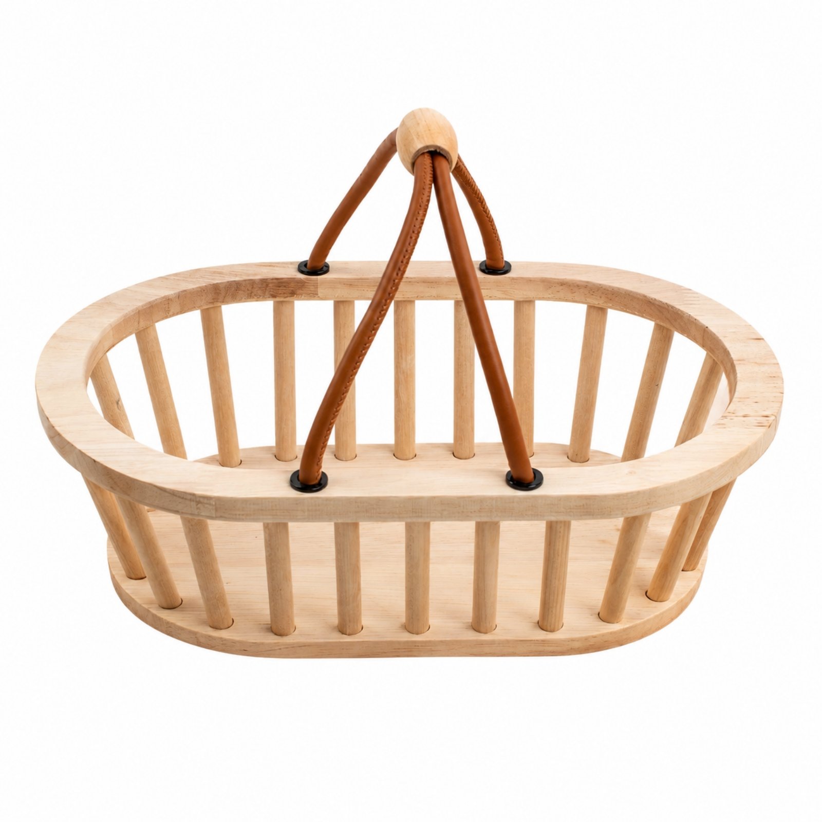 Wooden Toy Fruit Basket