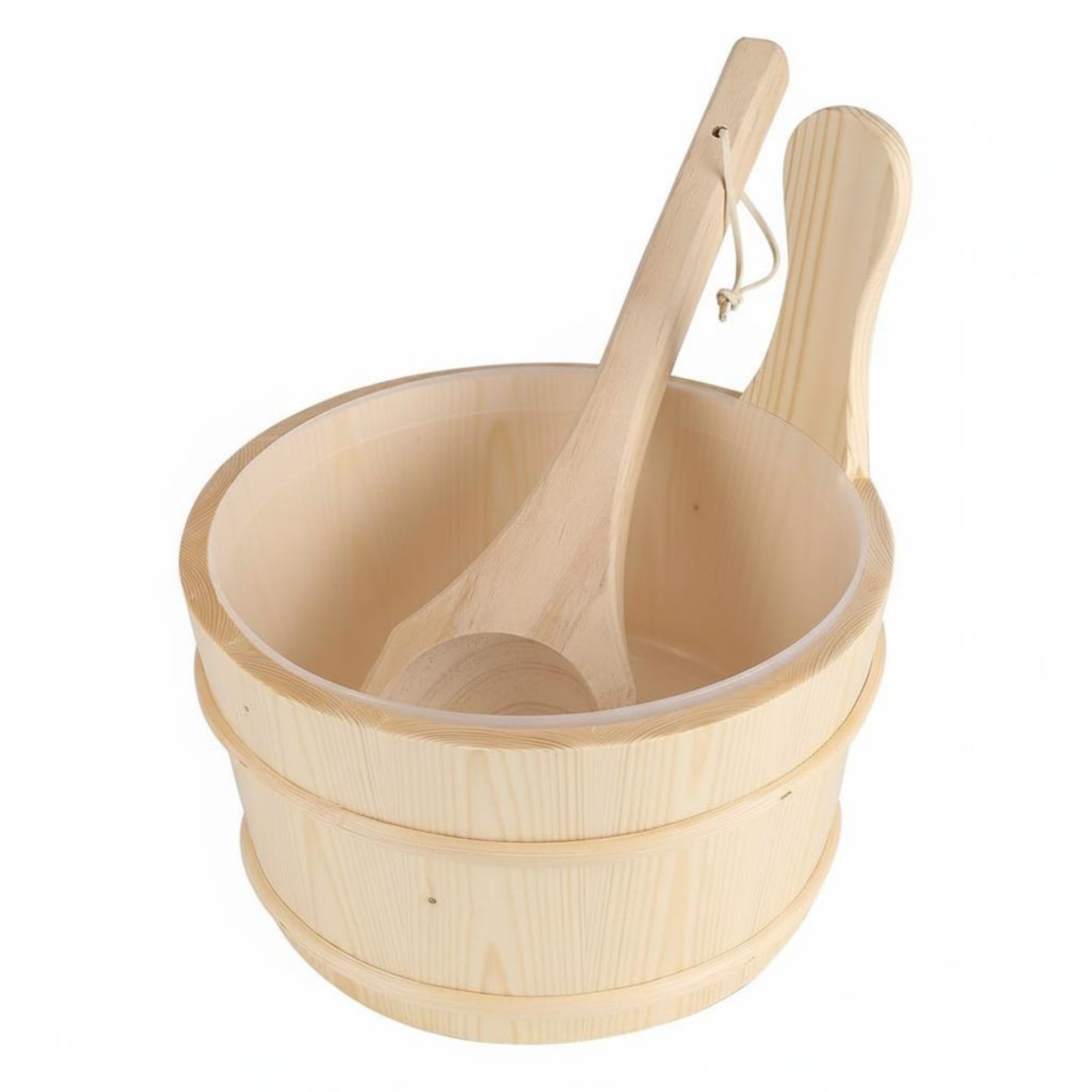 Sauna Bucket and Ladle Set – with Box