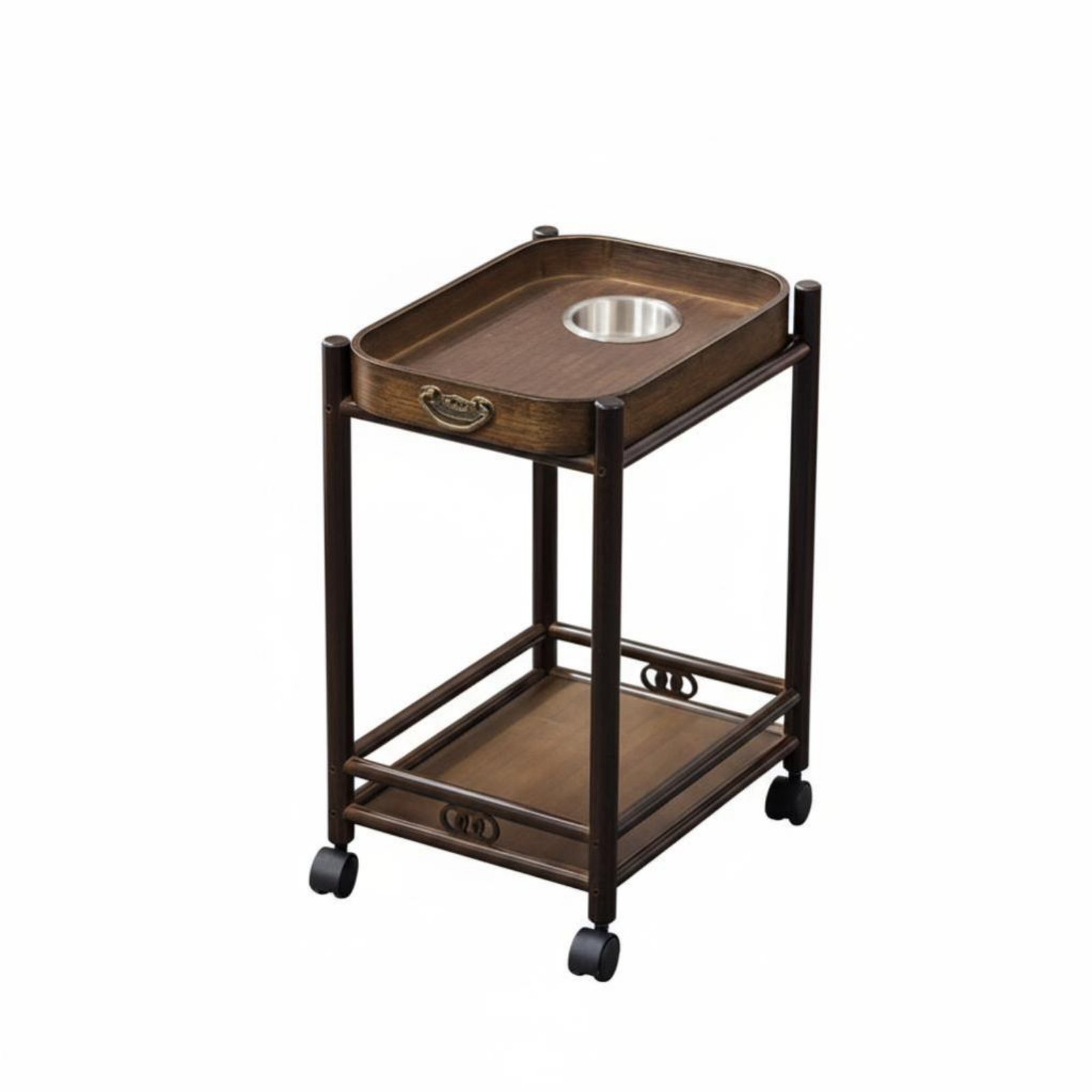 Snack Table with Ashtray