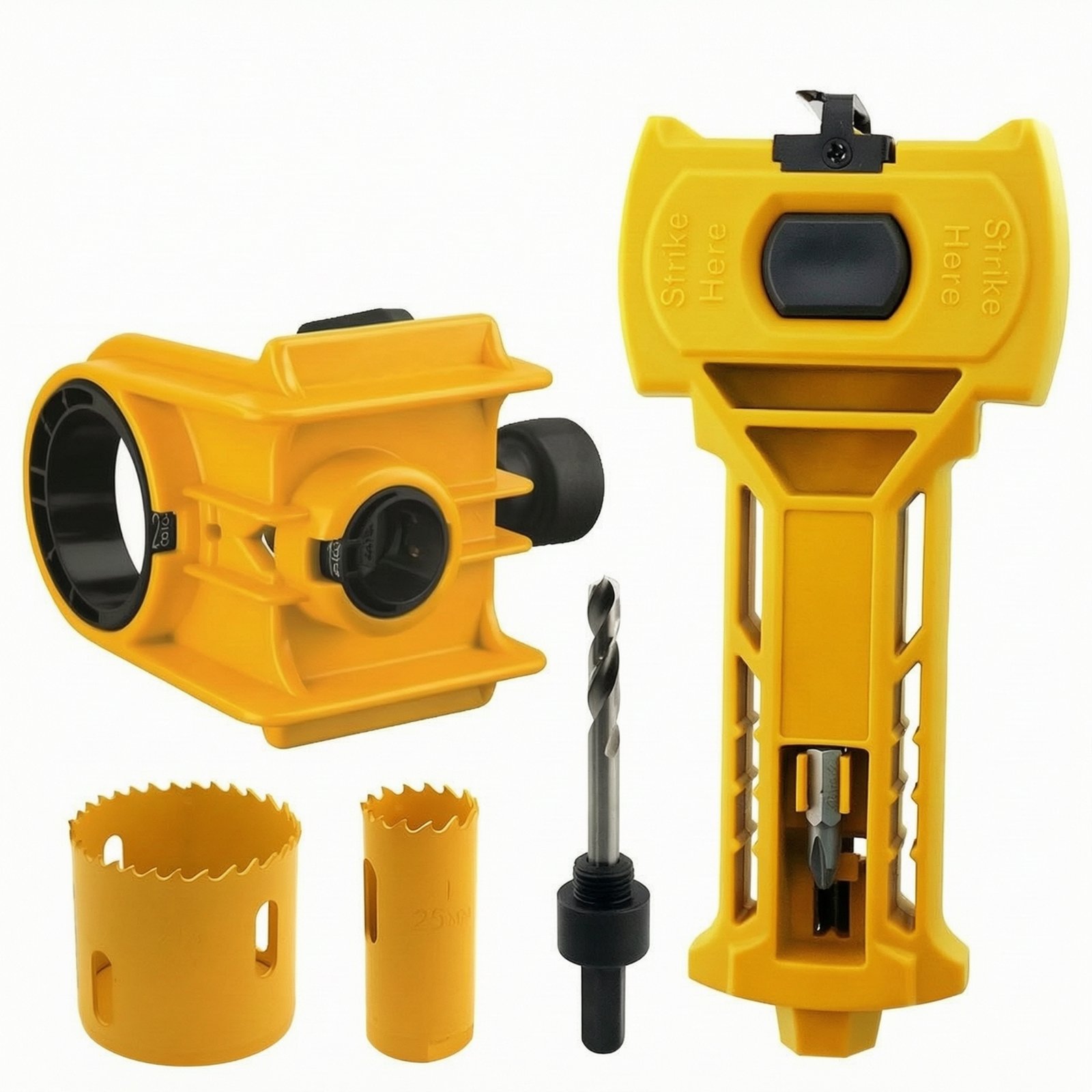 Door Latch Installation Kit – Yellow