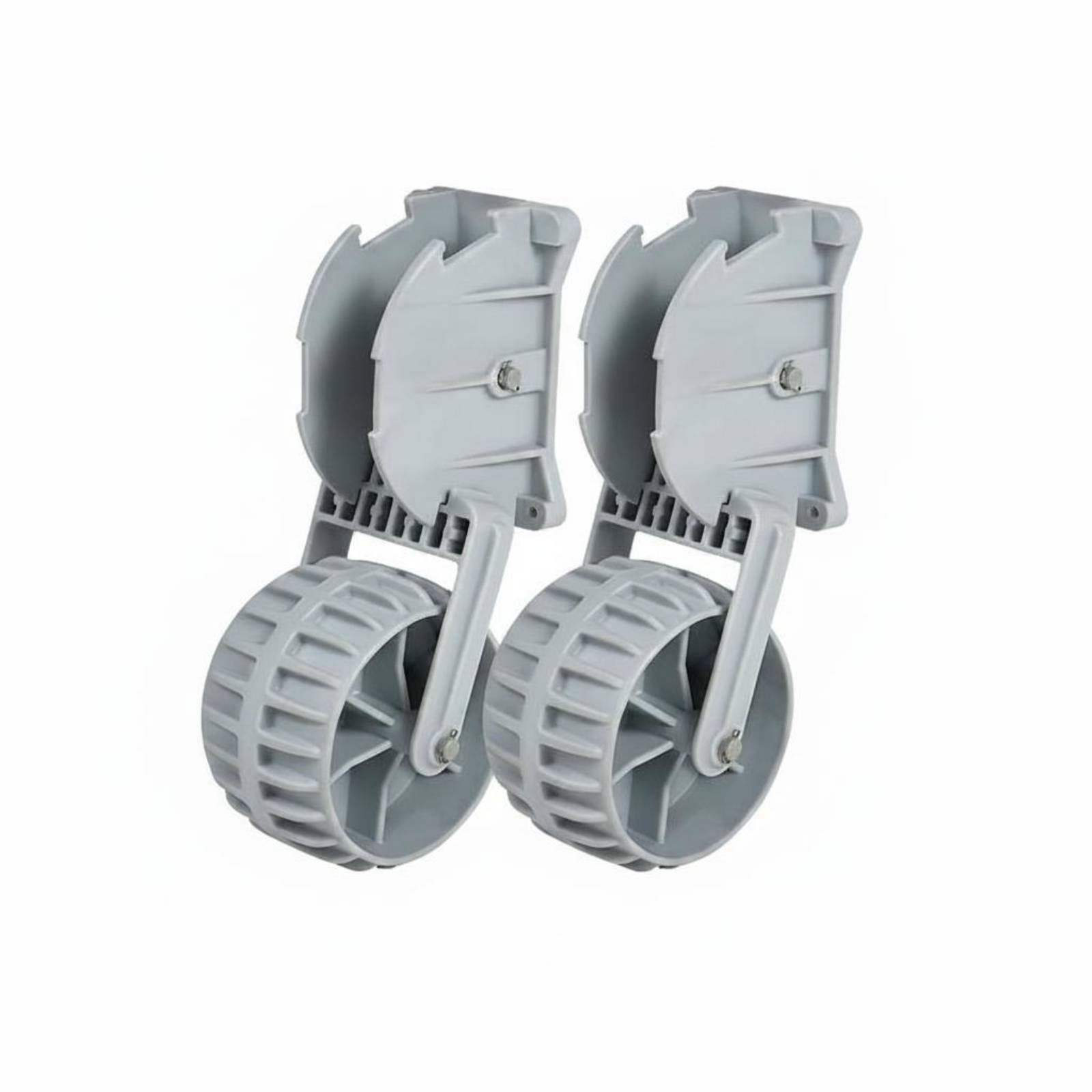 2-Piece Inflatable Boat Positioning Wheels