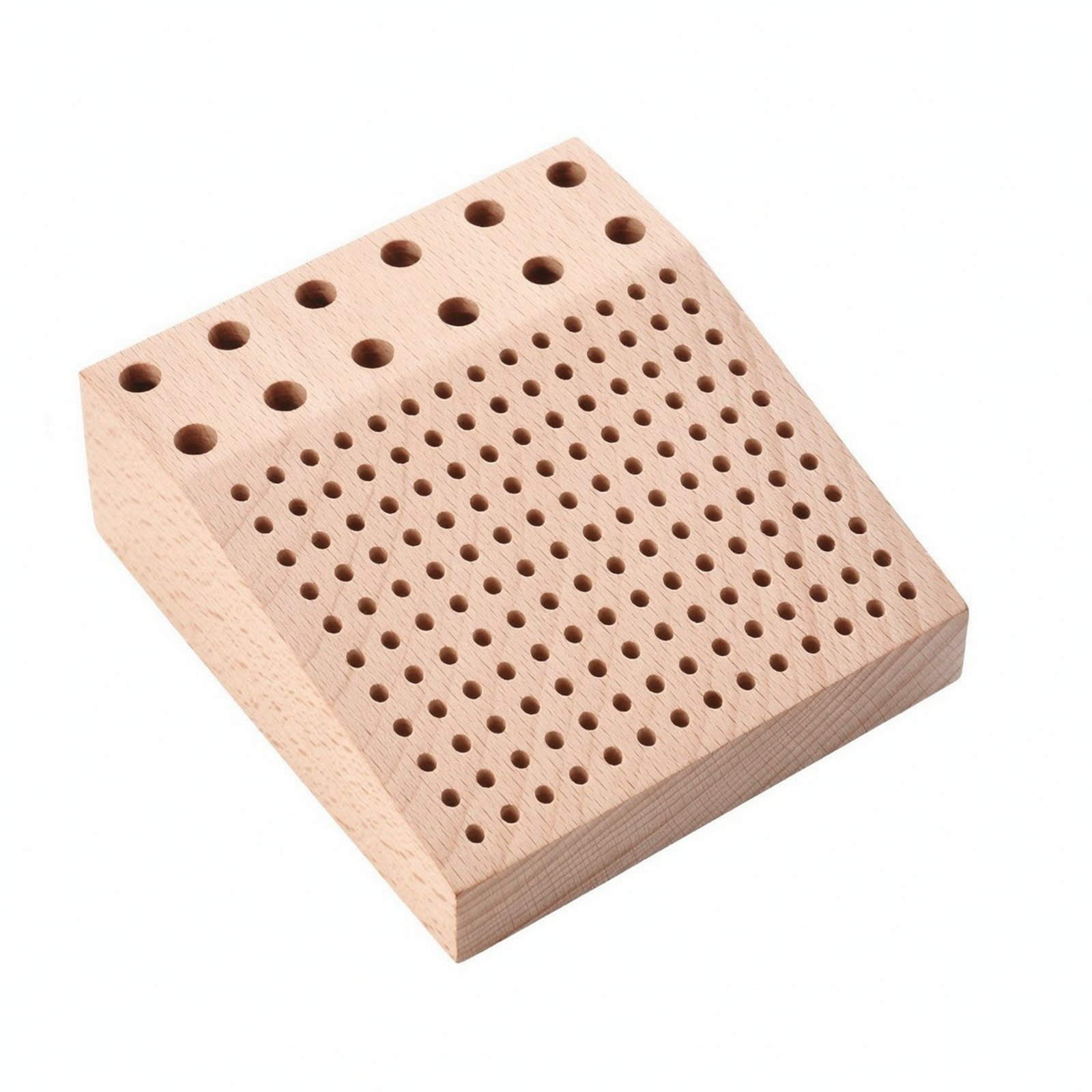Rotary Tool Organizer Beechwood