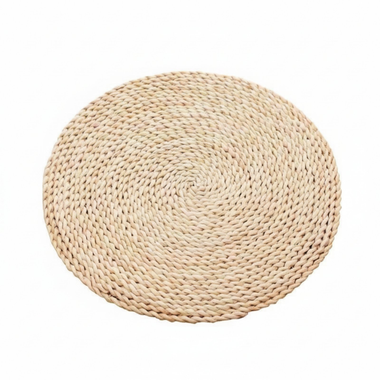 Handwoven Corn Husk Floor Cushion
