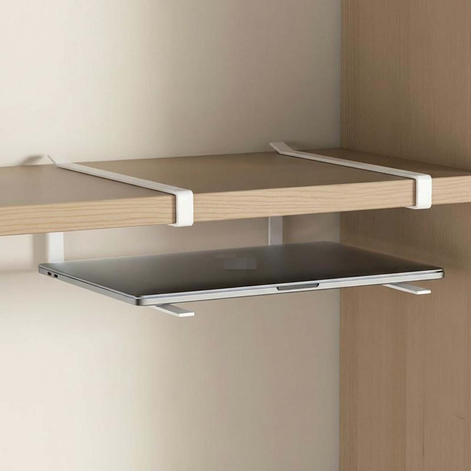 Under-Table Laptop Holder