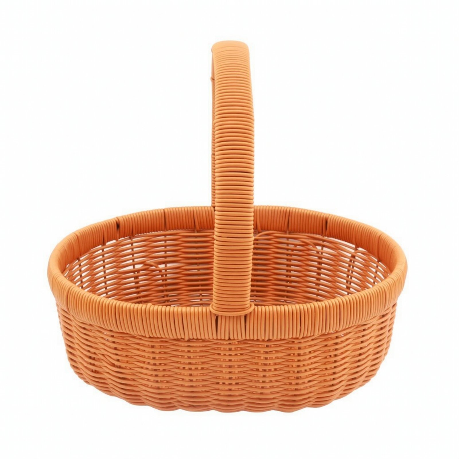 Wicker Oval Basket Handwoven