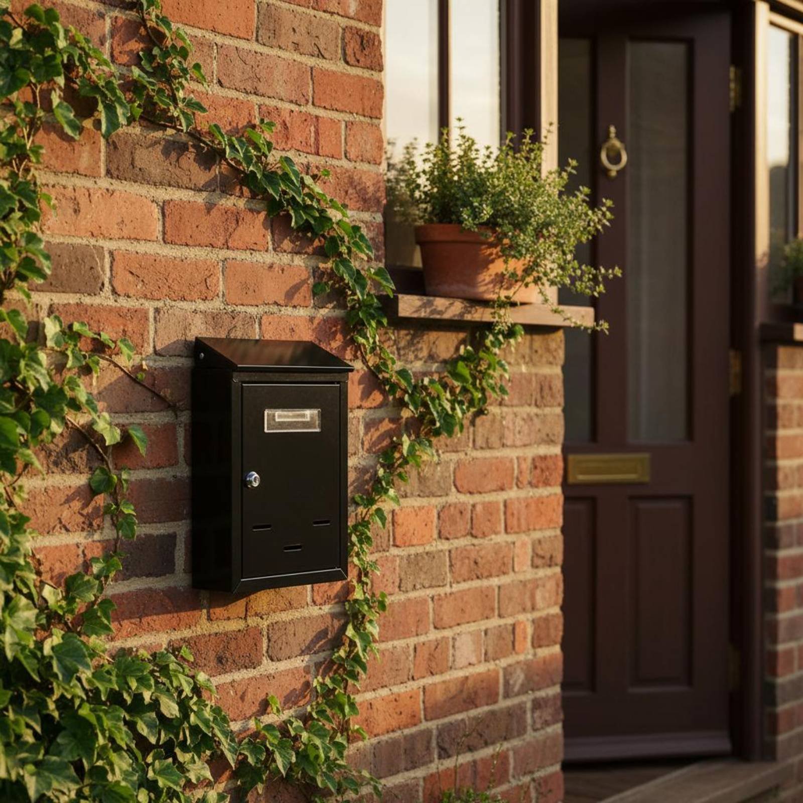 Wall-Mounted Mailbox Lockable