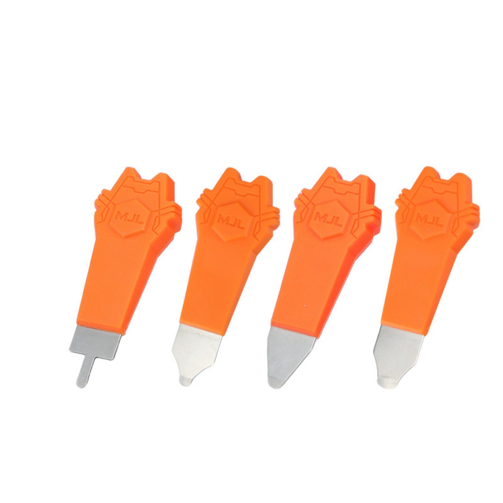 4 Pieces Model Knife Non-Slip Handle