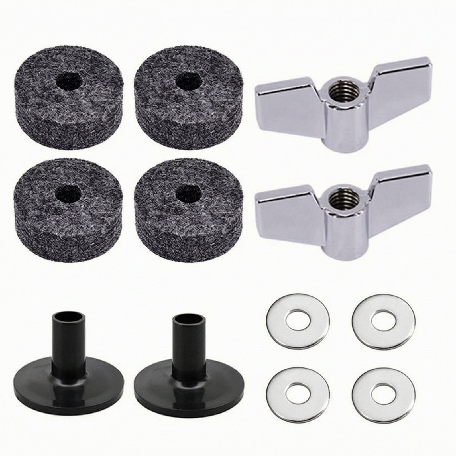 12-Piece Drum Cymbals Mounting Kit
