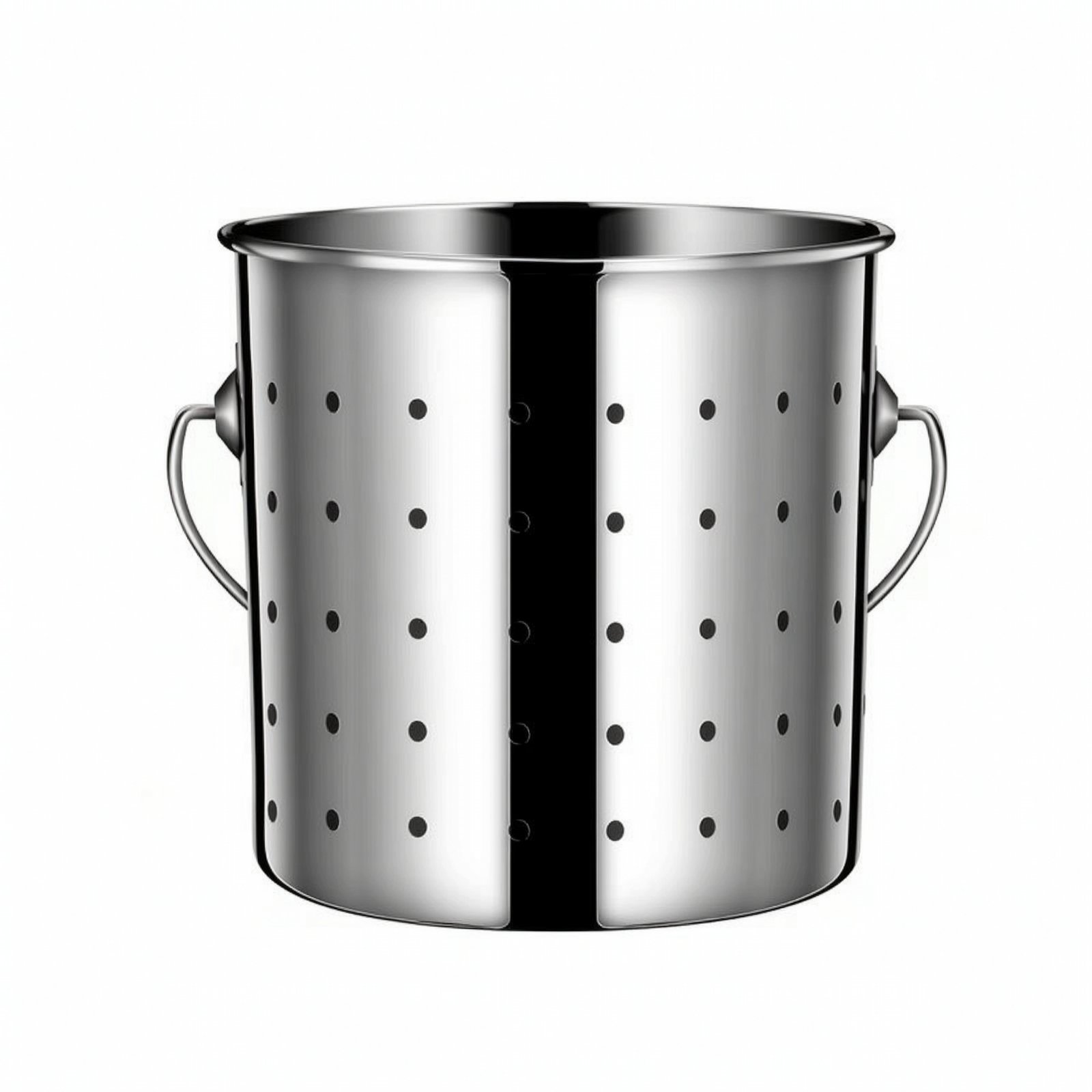 Stainless Steel Draining Bucket – 40cm