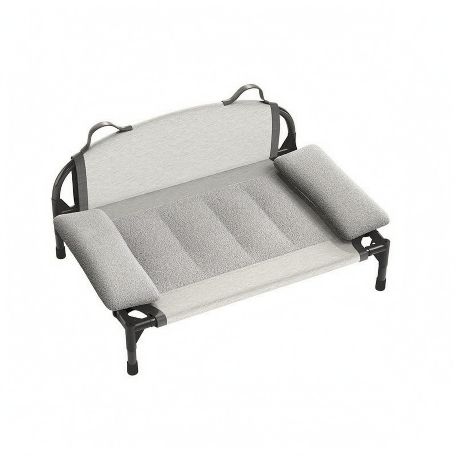Chenille Elevated Pet Bed