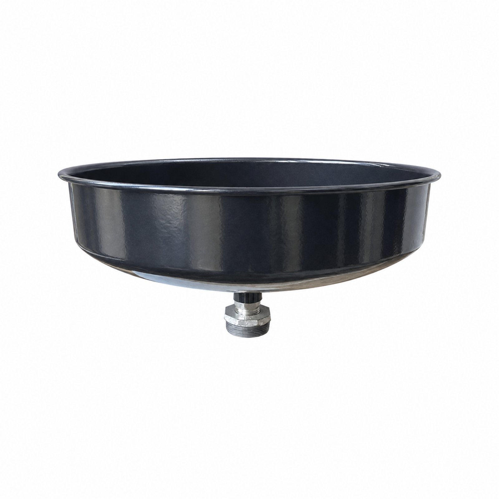 Oil Drain Pan with Tube Connector