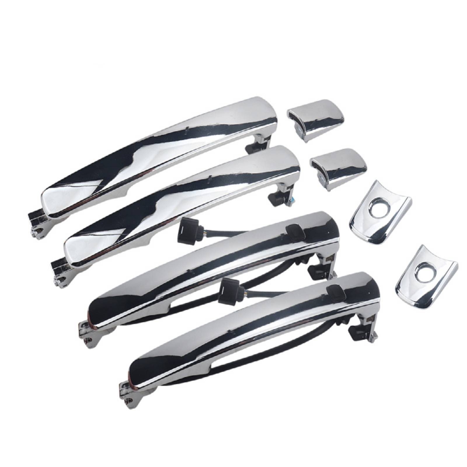 4-Piece Chrome Door Handle Overlay