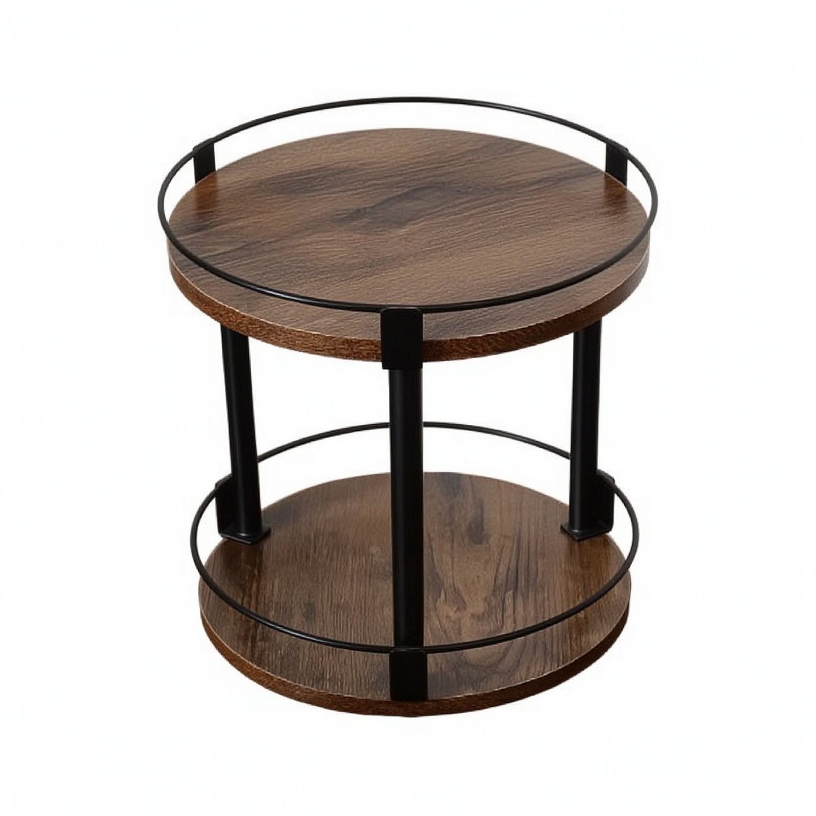 Two-Tier Rotating Storage Rack