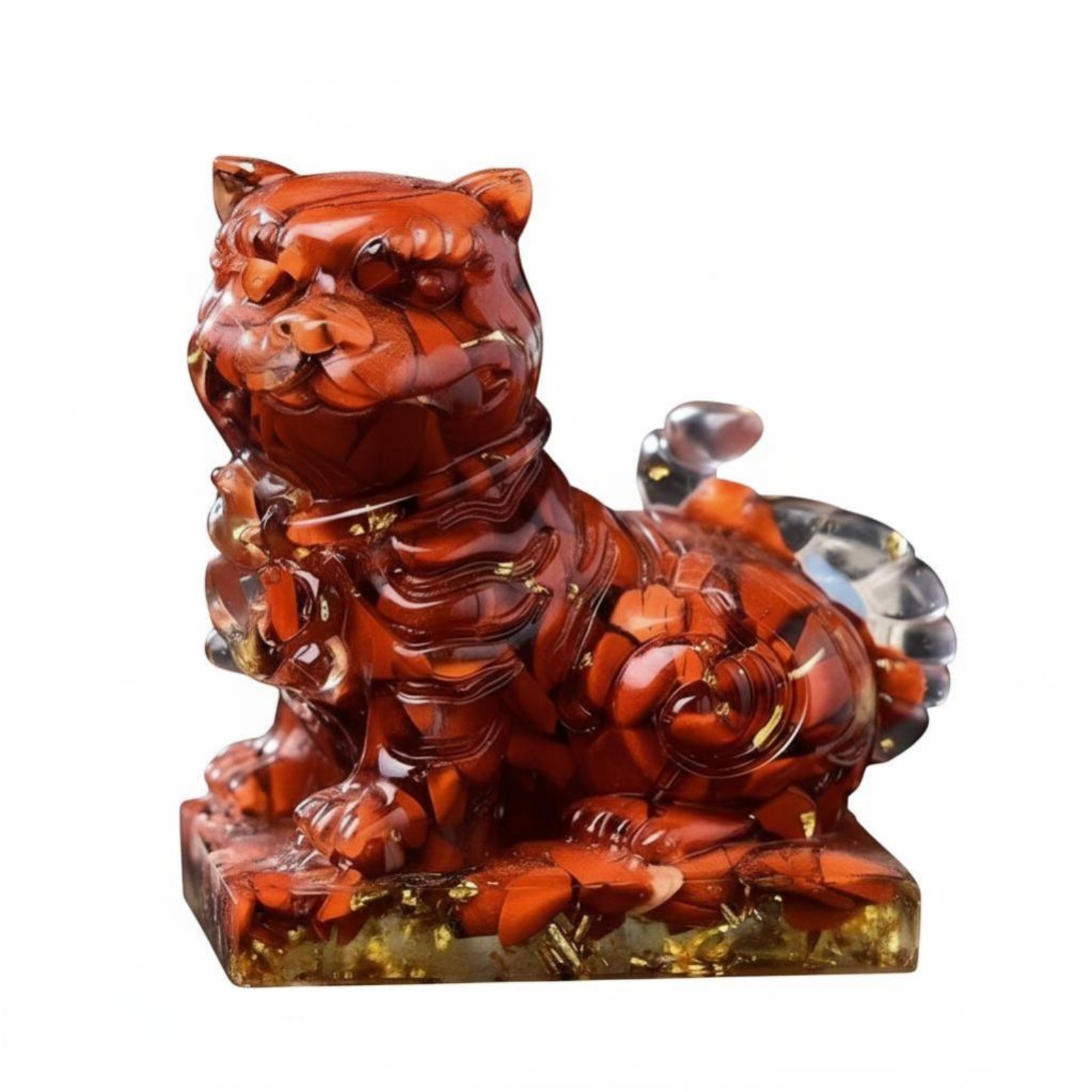 Crystal Tiger Figurine