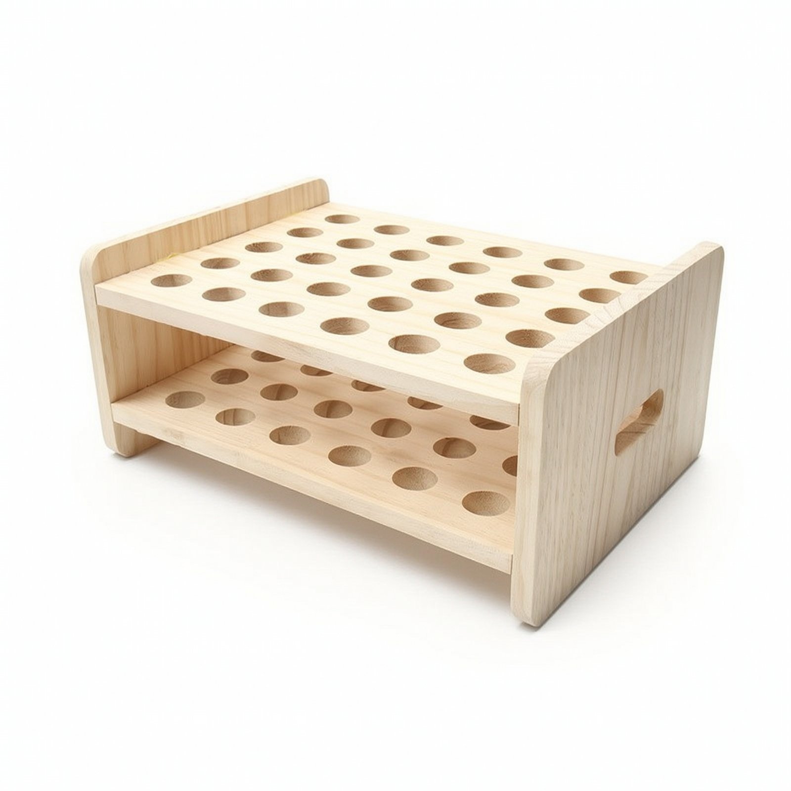 Wooden Scissors Storage Rack