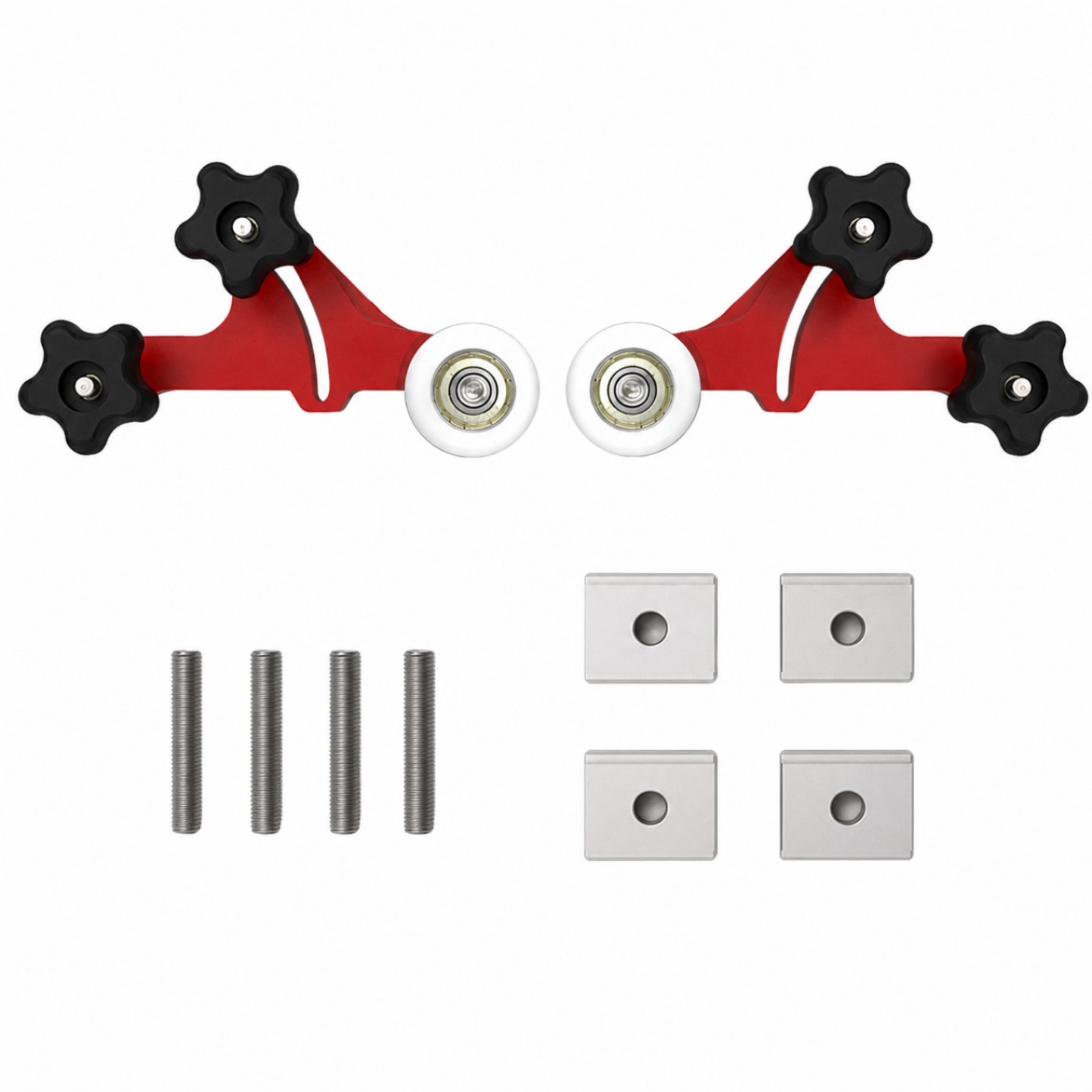Carpentry Guide with Rollers – Chute Positioning
