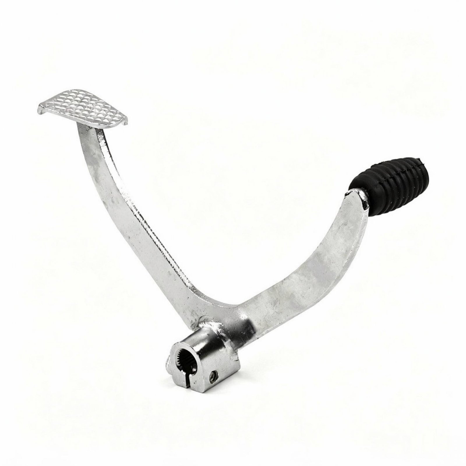 Steel Gear Lever with Rubber Grips