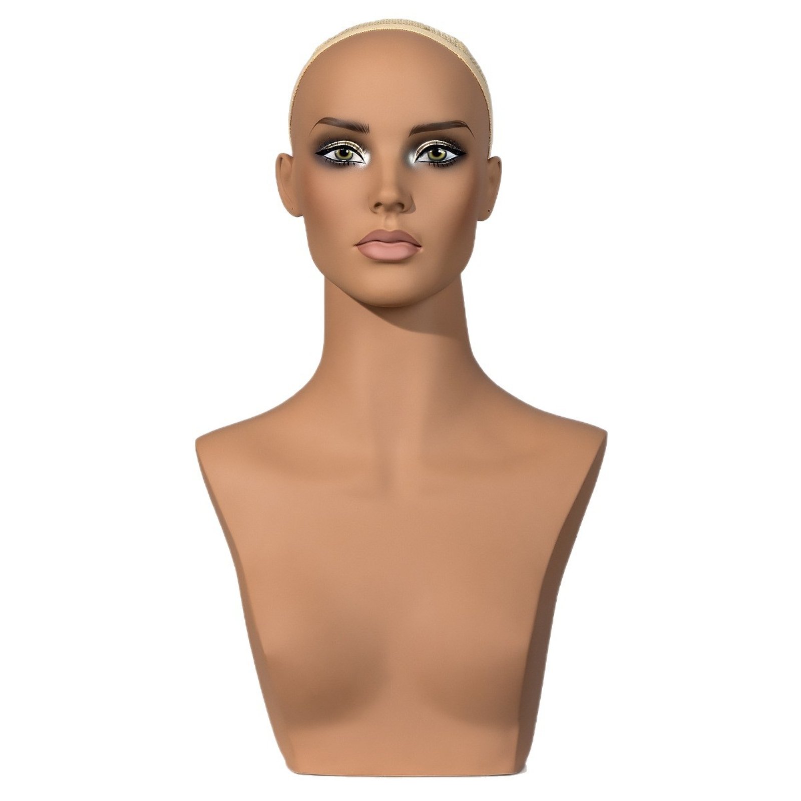 Female Mannequin Head with Rotatable Neck