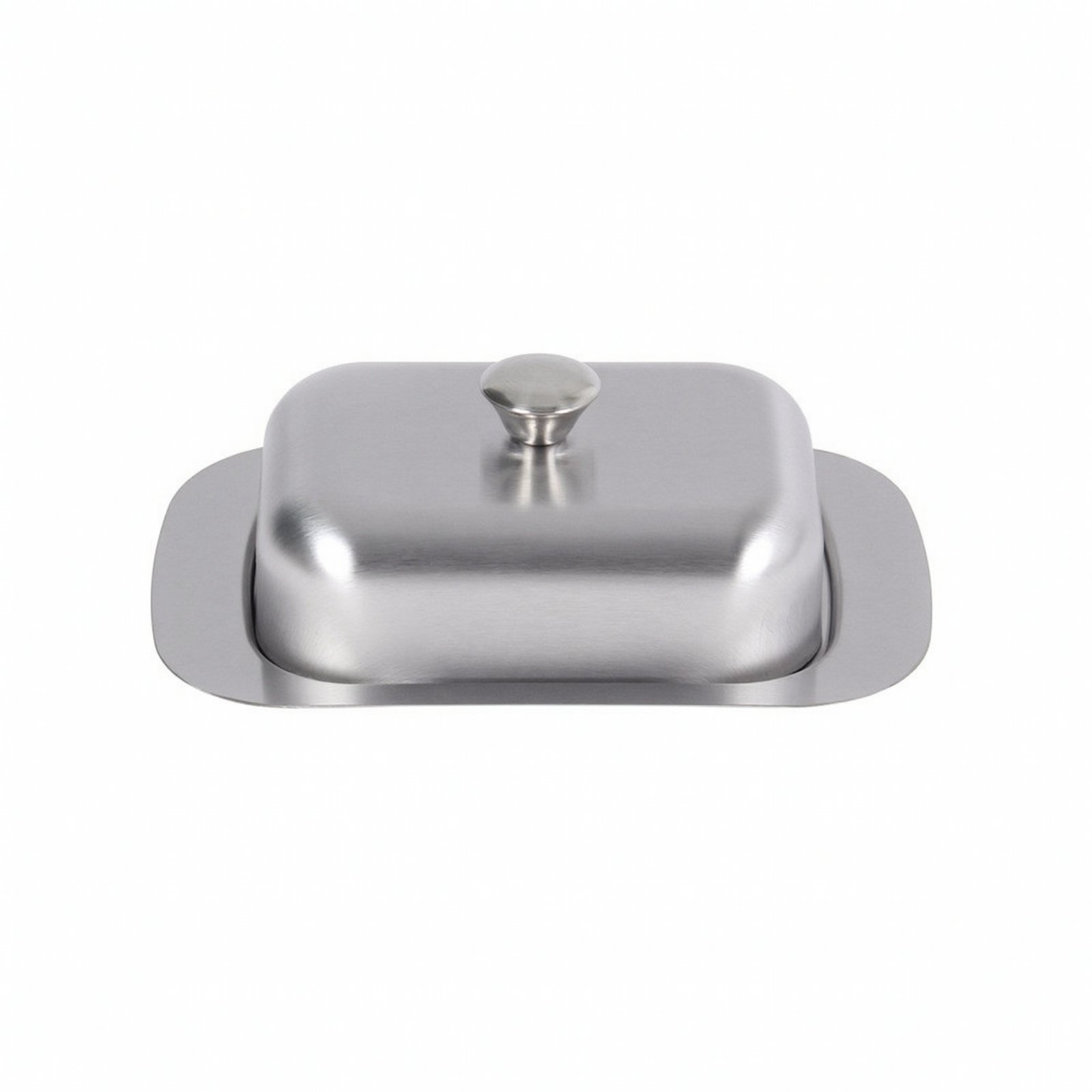 Stainless Butter Dish with Lid – Heavy-duty Stainless