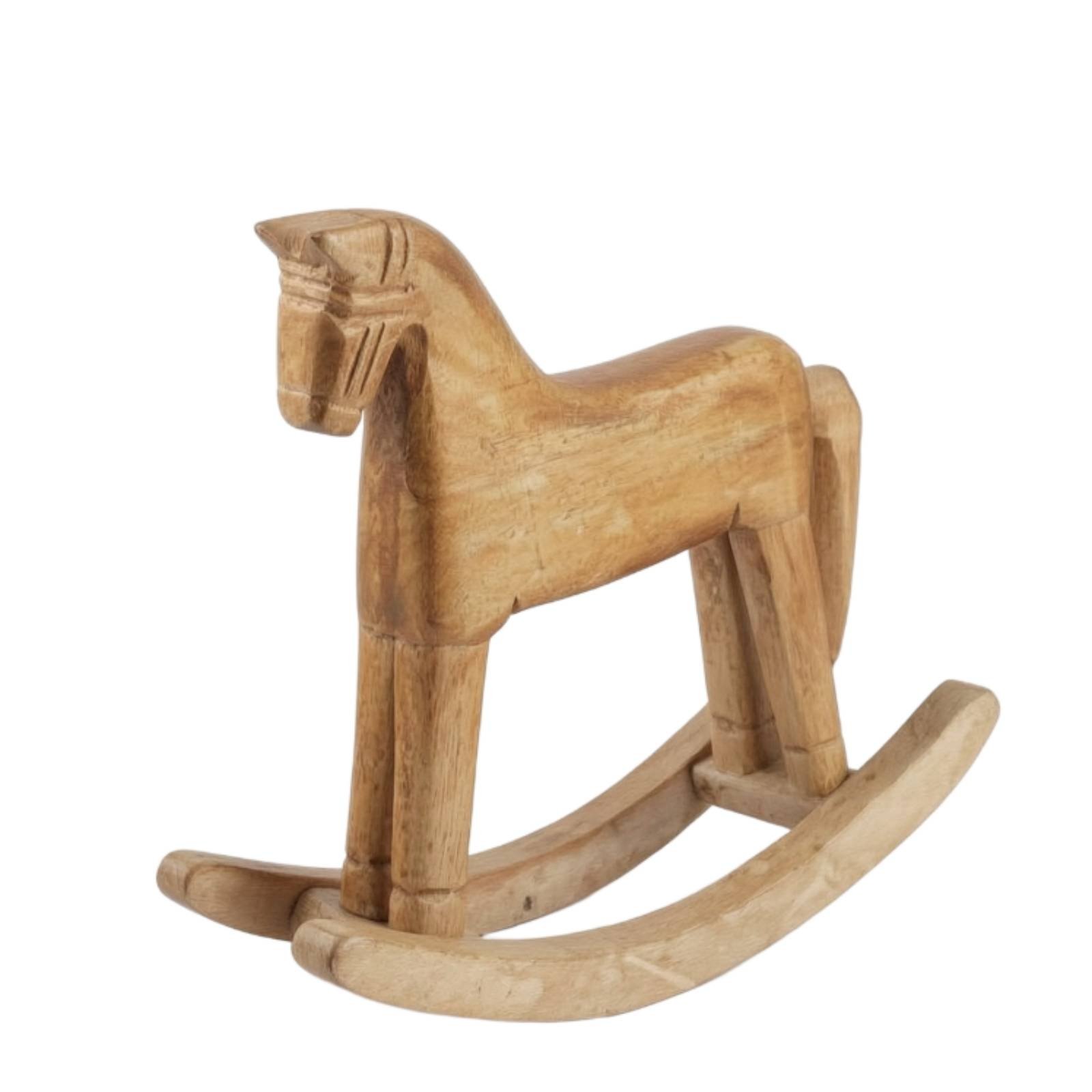 Rocking Horse Figurine Wooden