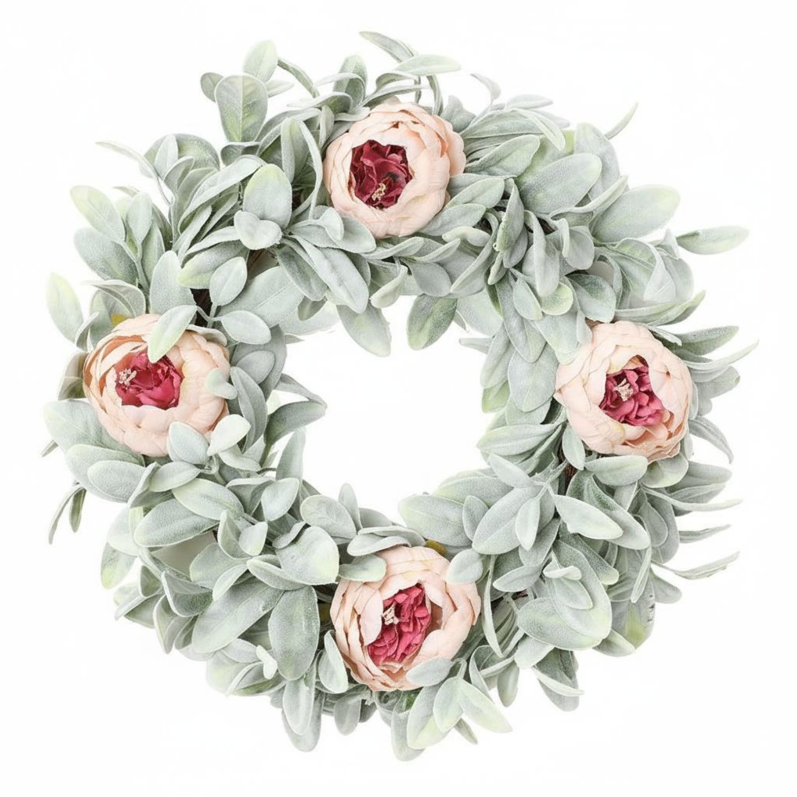 Peony Wreath Rustic