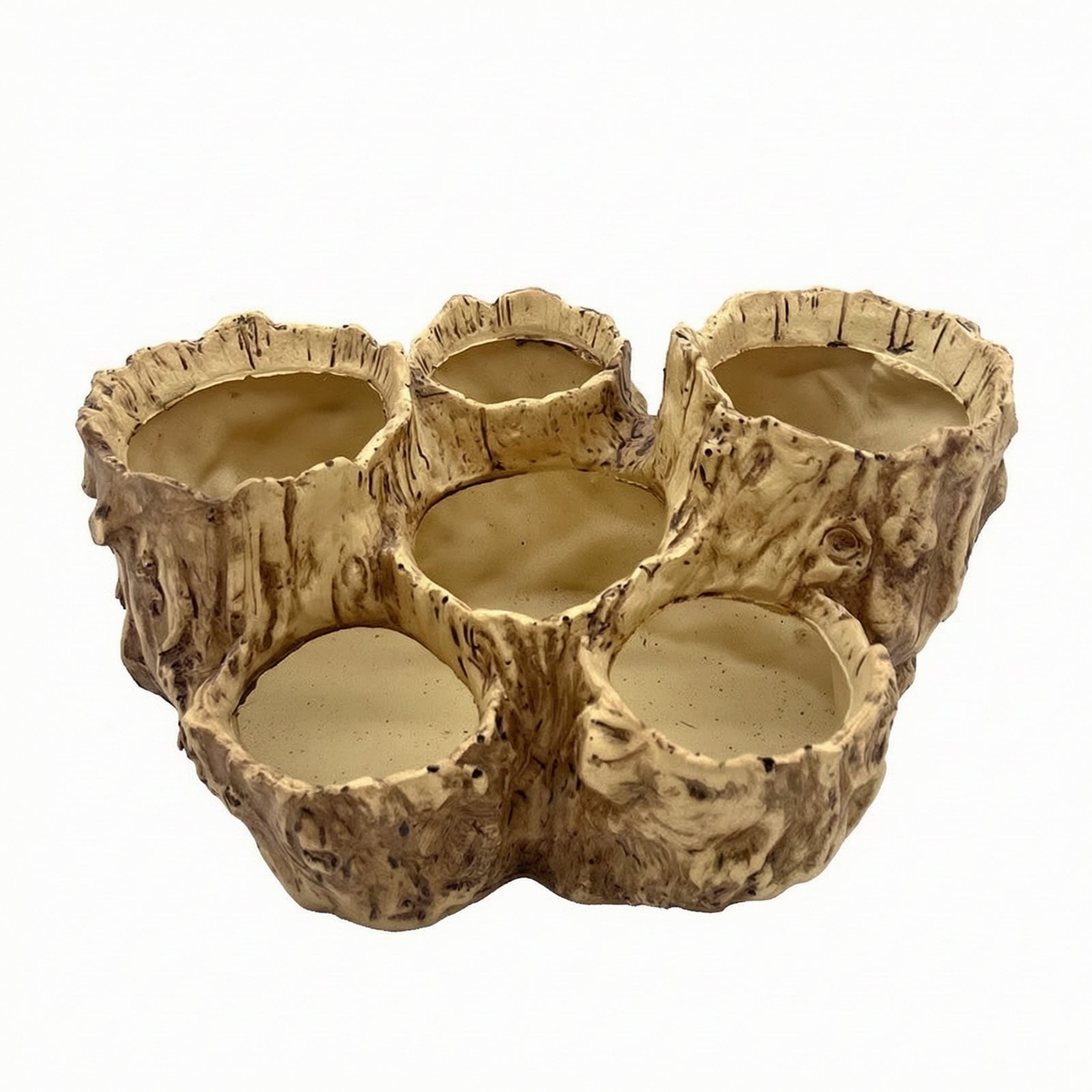 Resin Stump Planter