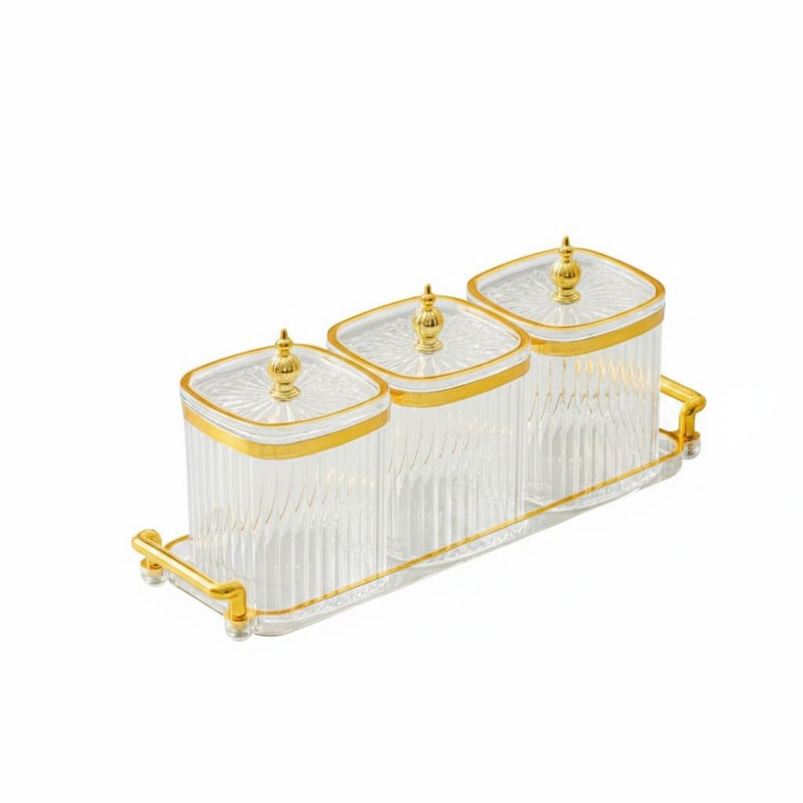 Ribbed Seasoning Jar Set