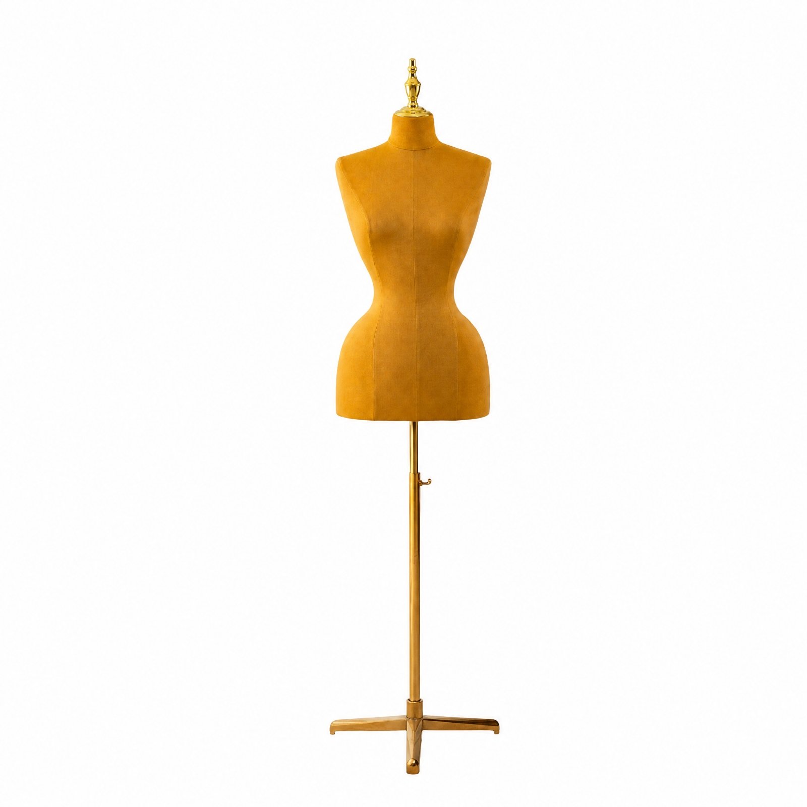 Half-Torso Form with Velvet Cover