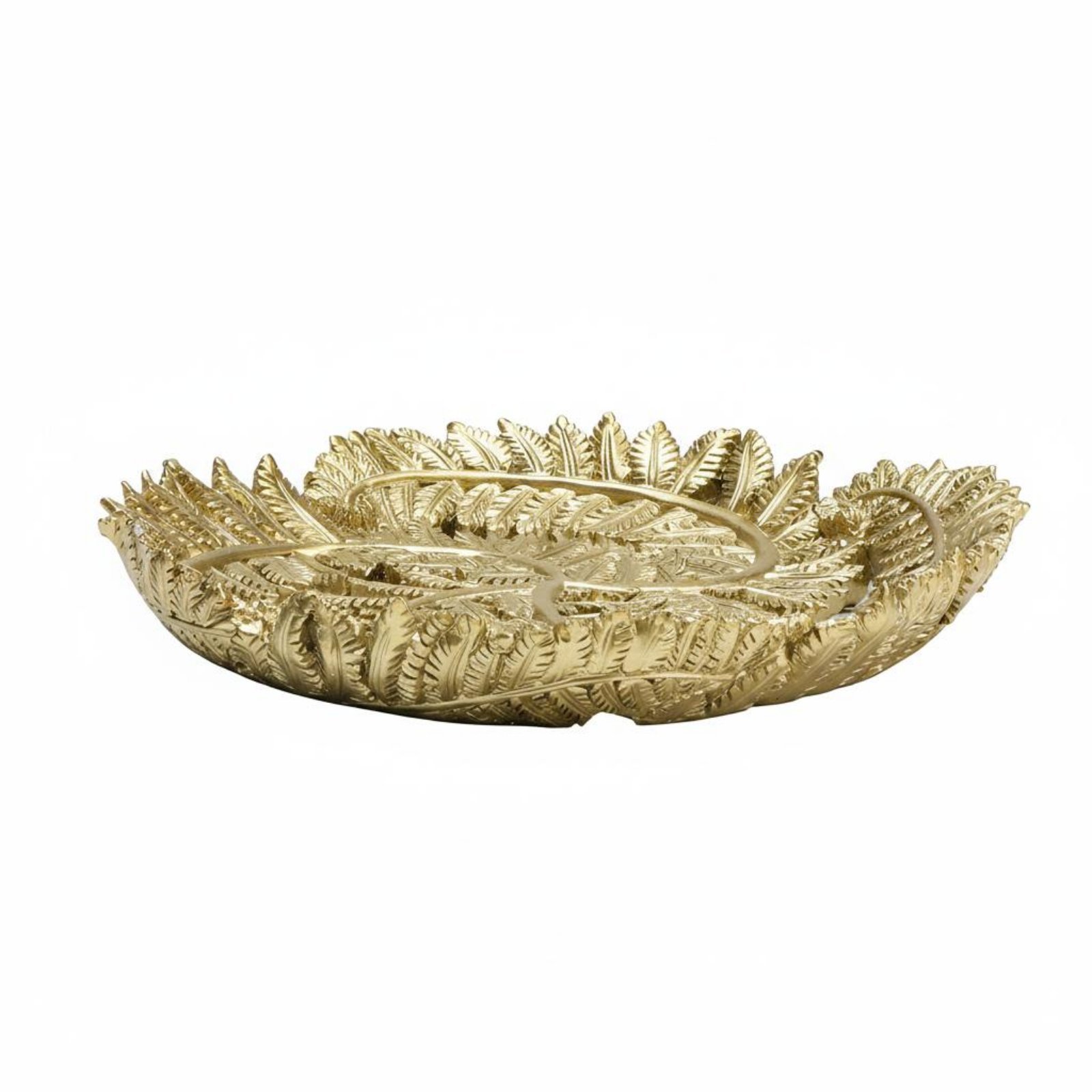 Gilded Leaf Tray – Fern