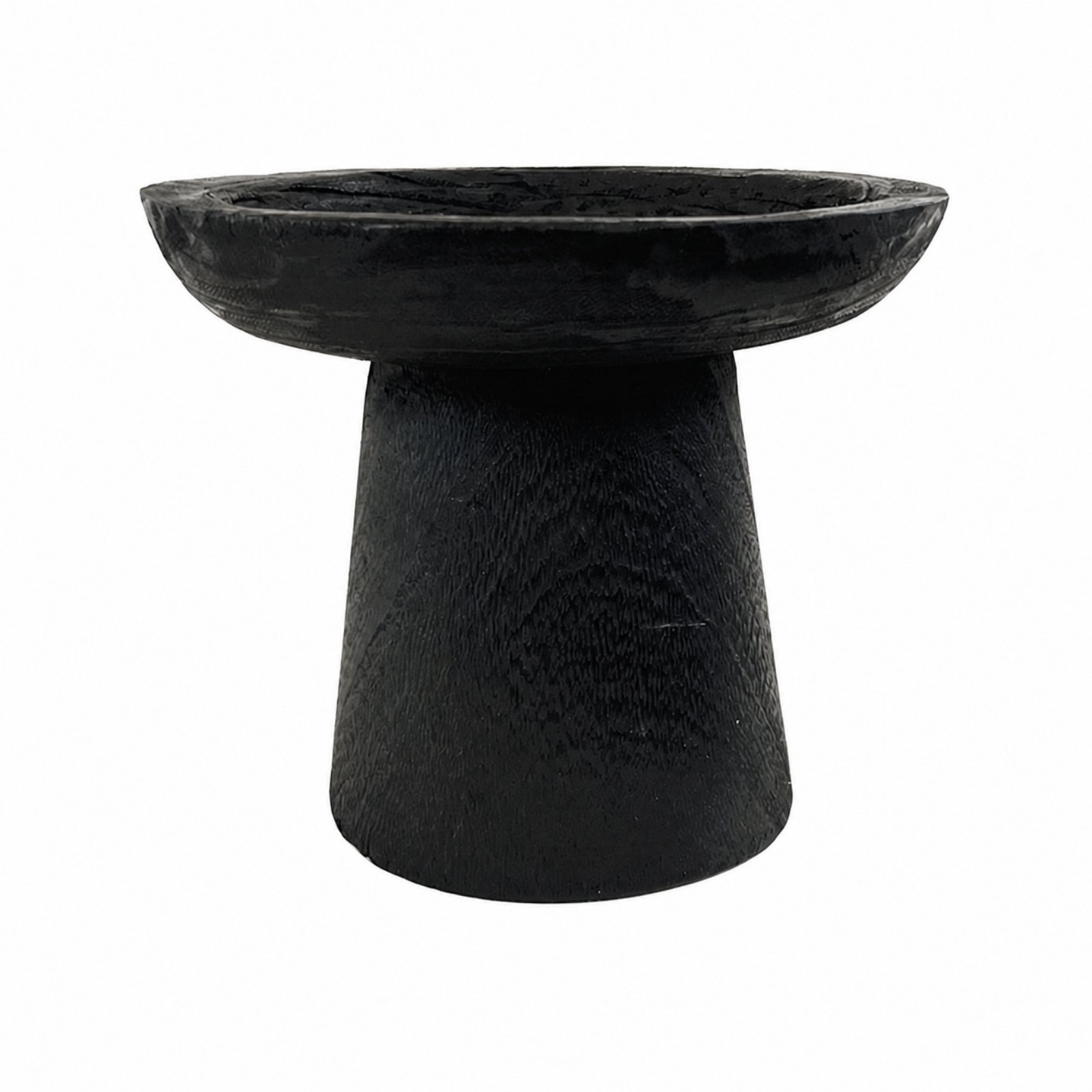 Rustic Wooden Pedestal Tray