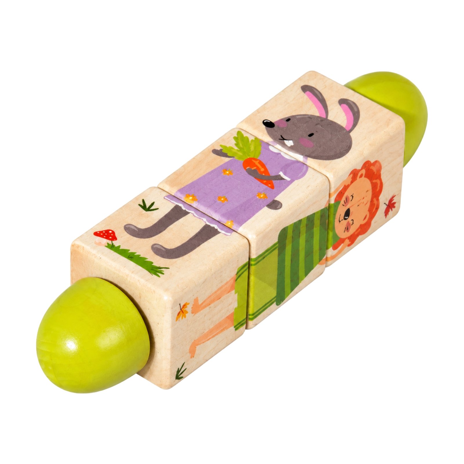 Wooden Rotating Puzzle Toy