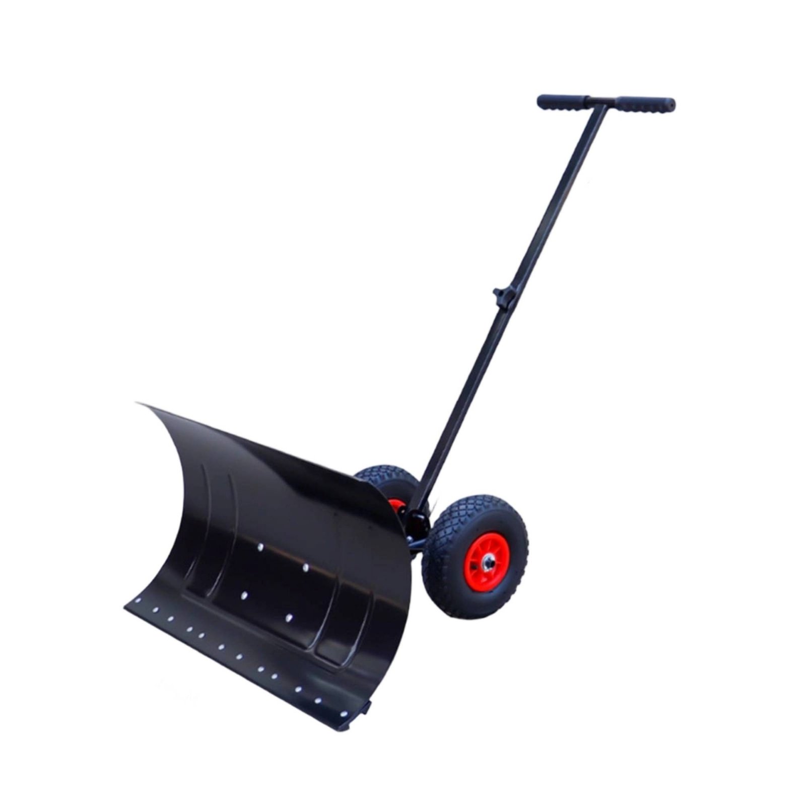 Snow Pusher with Wheels