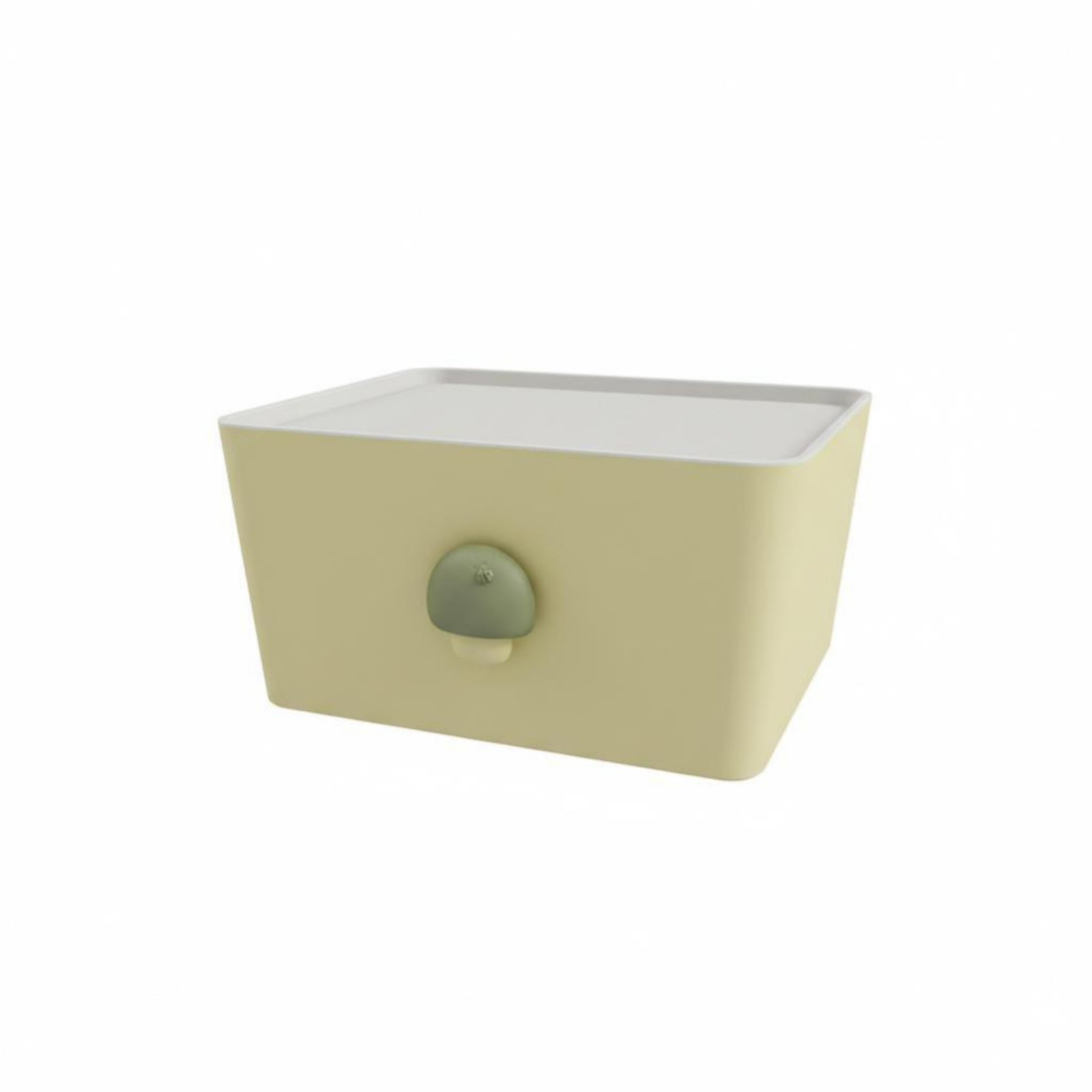 Toadstool-Shaped Stool Box