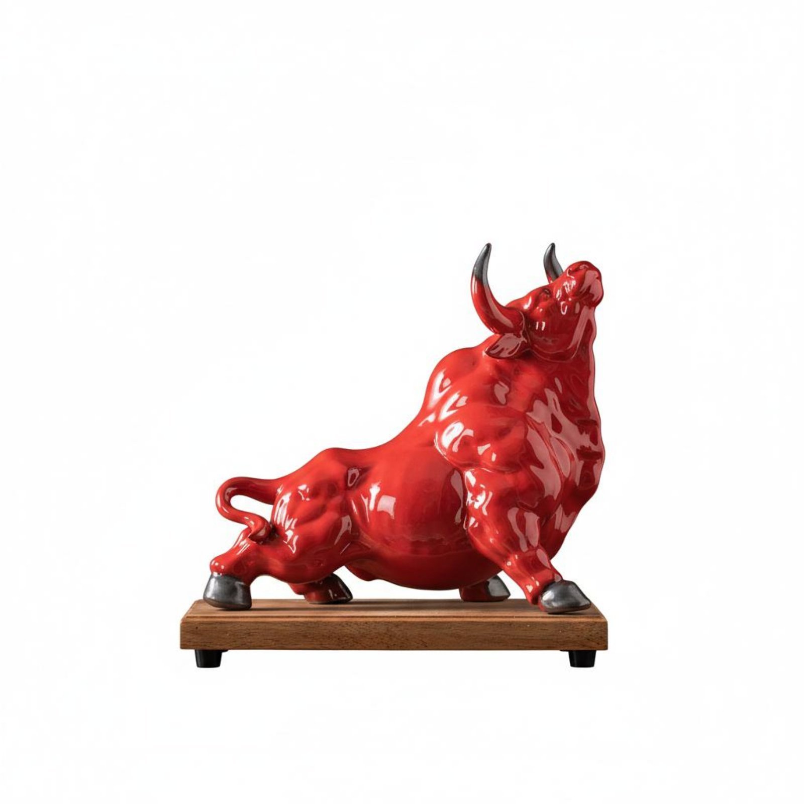 Ceramic Ox Figurine – Large