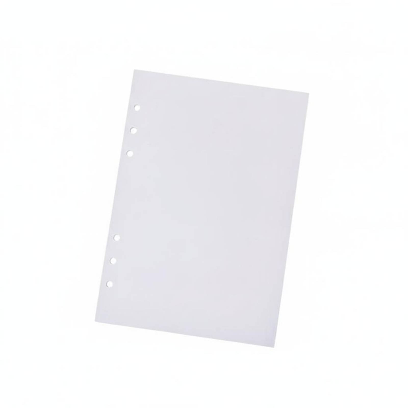 6 Hole Binder Refill Paper