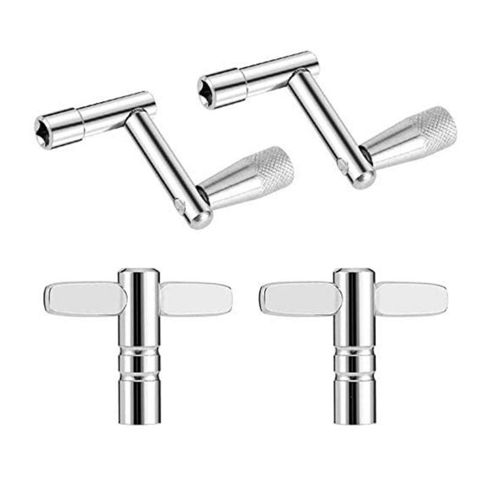 4-Piece Stainless Steel Drum Key Set