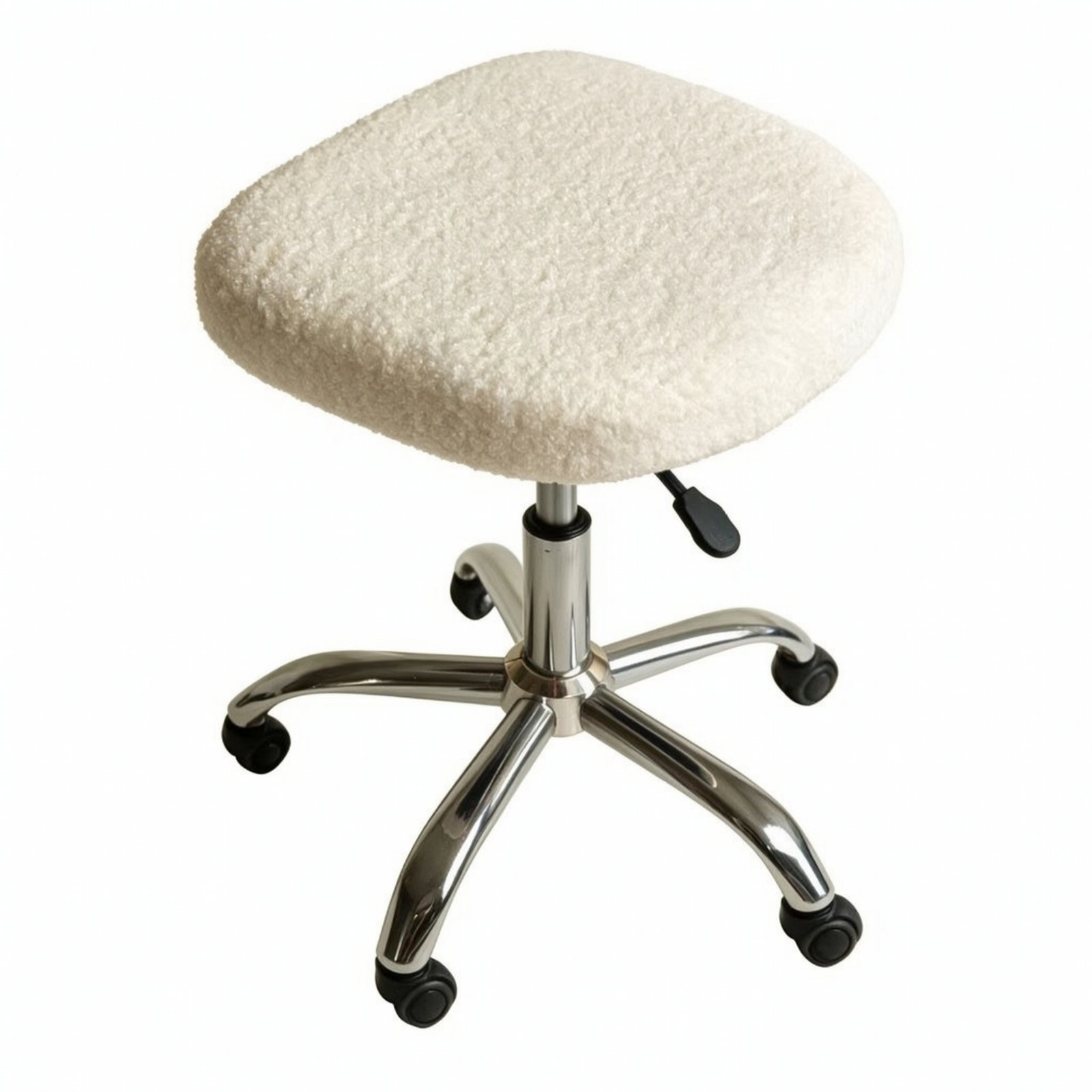Armless Swivel Stool with Casters