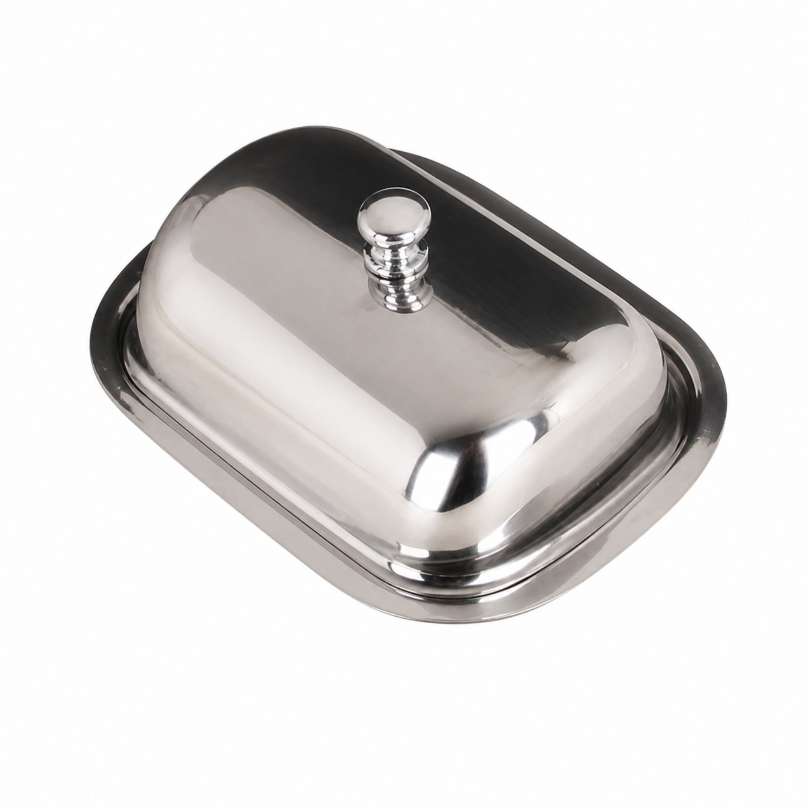 Mirror-Polished Butter Dish