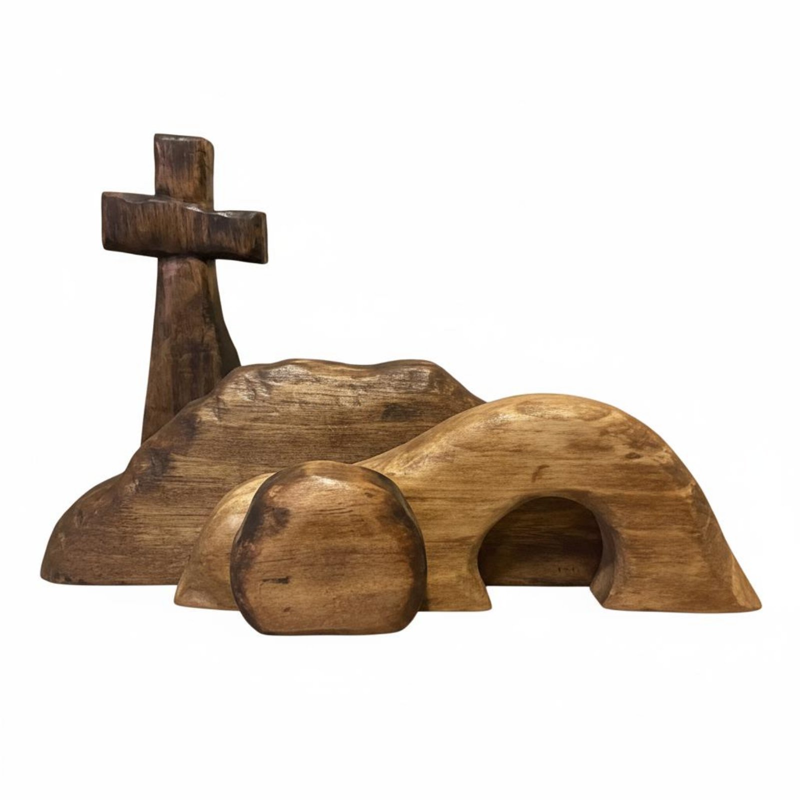Wooden Resurrection Tomb Set