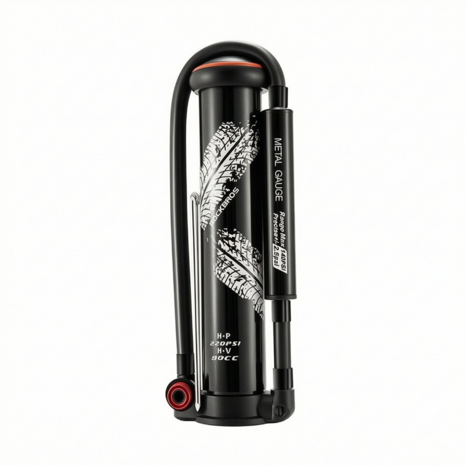Bike Tire Pump with Gauge