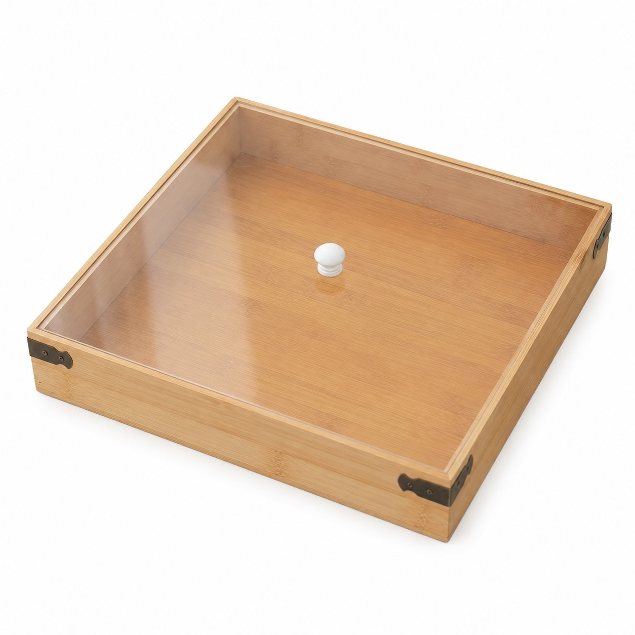 Wooden Serving Tray with Lid