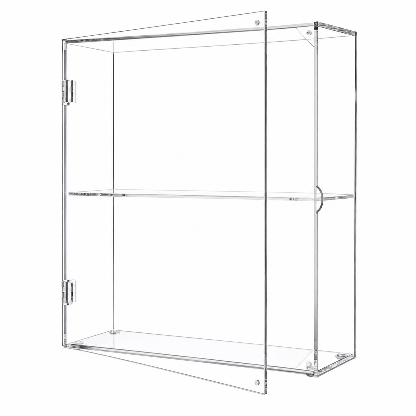 Acrylic Display Case with Shelf