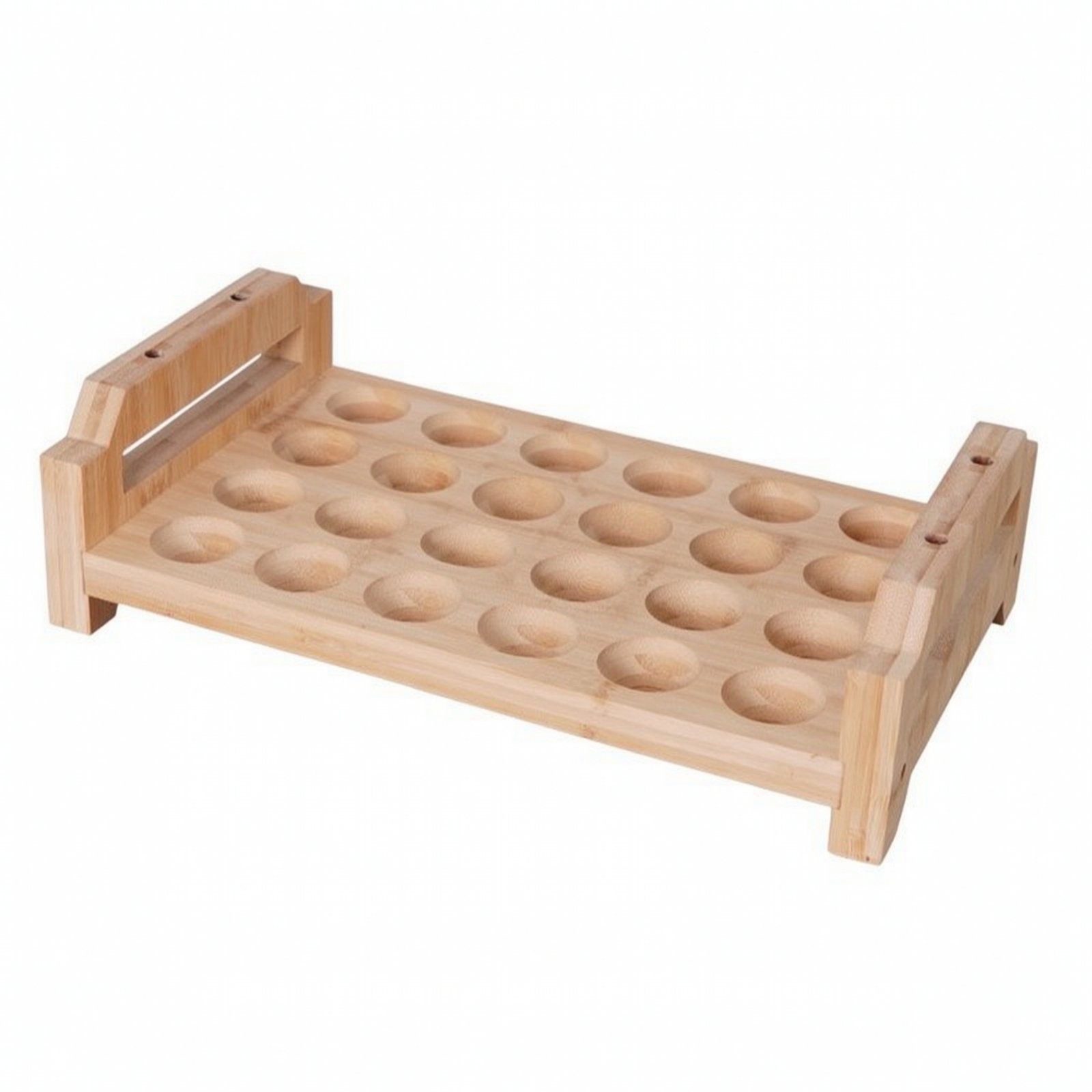 Wood Egg Storage Rack
