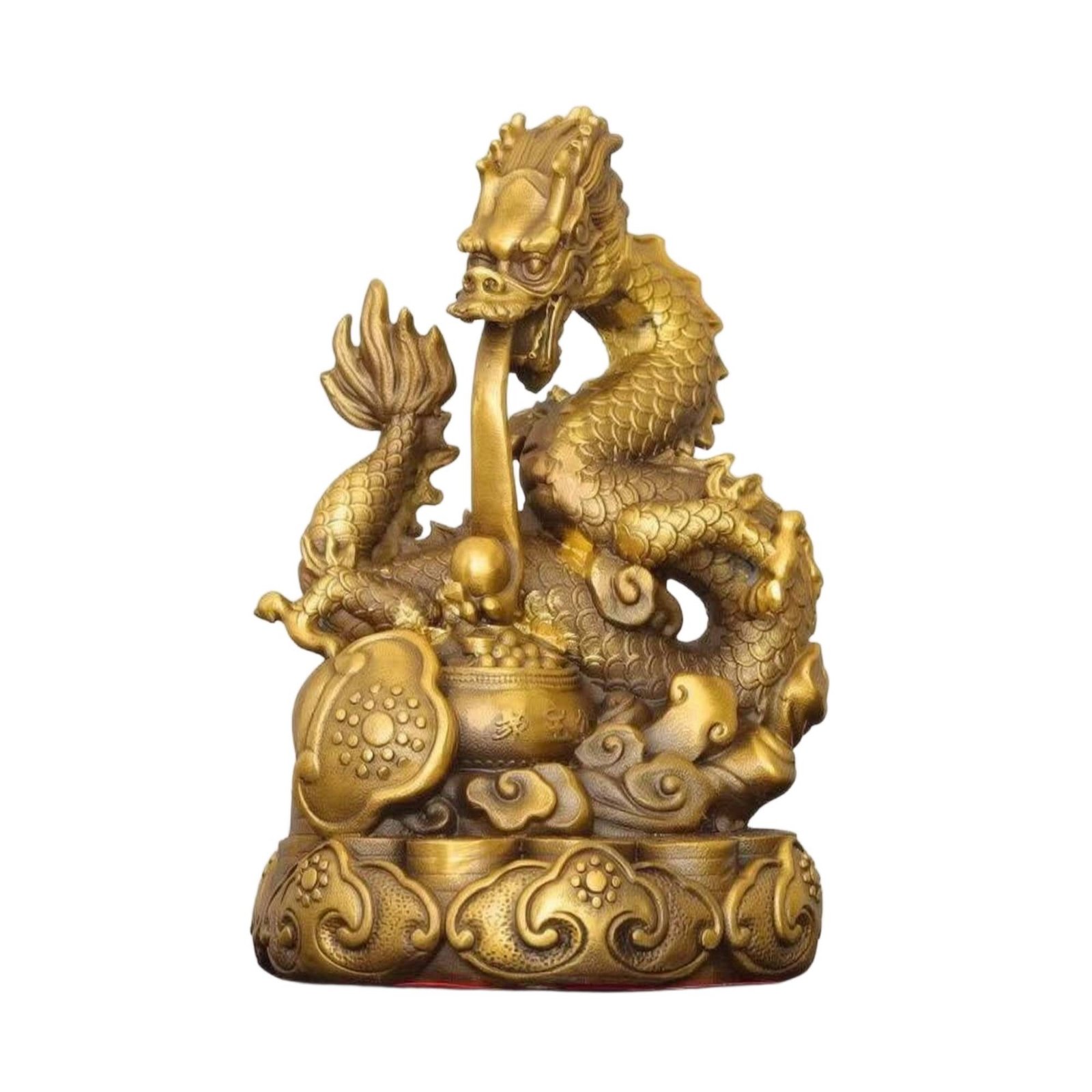 Embossed Dragon Figurine
