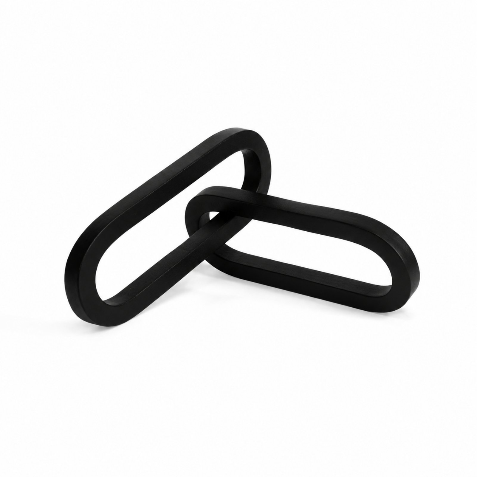 Abstract Sculpture Matte Black