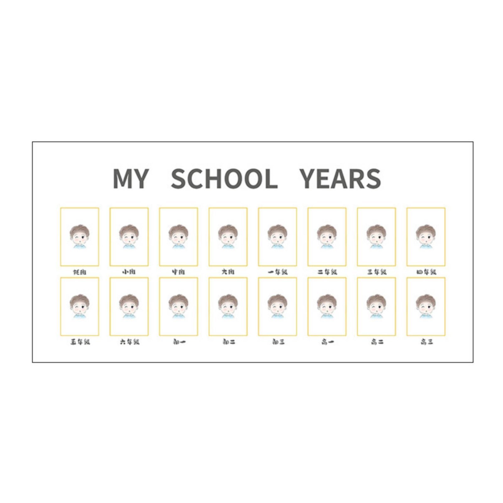 School Years Frame