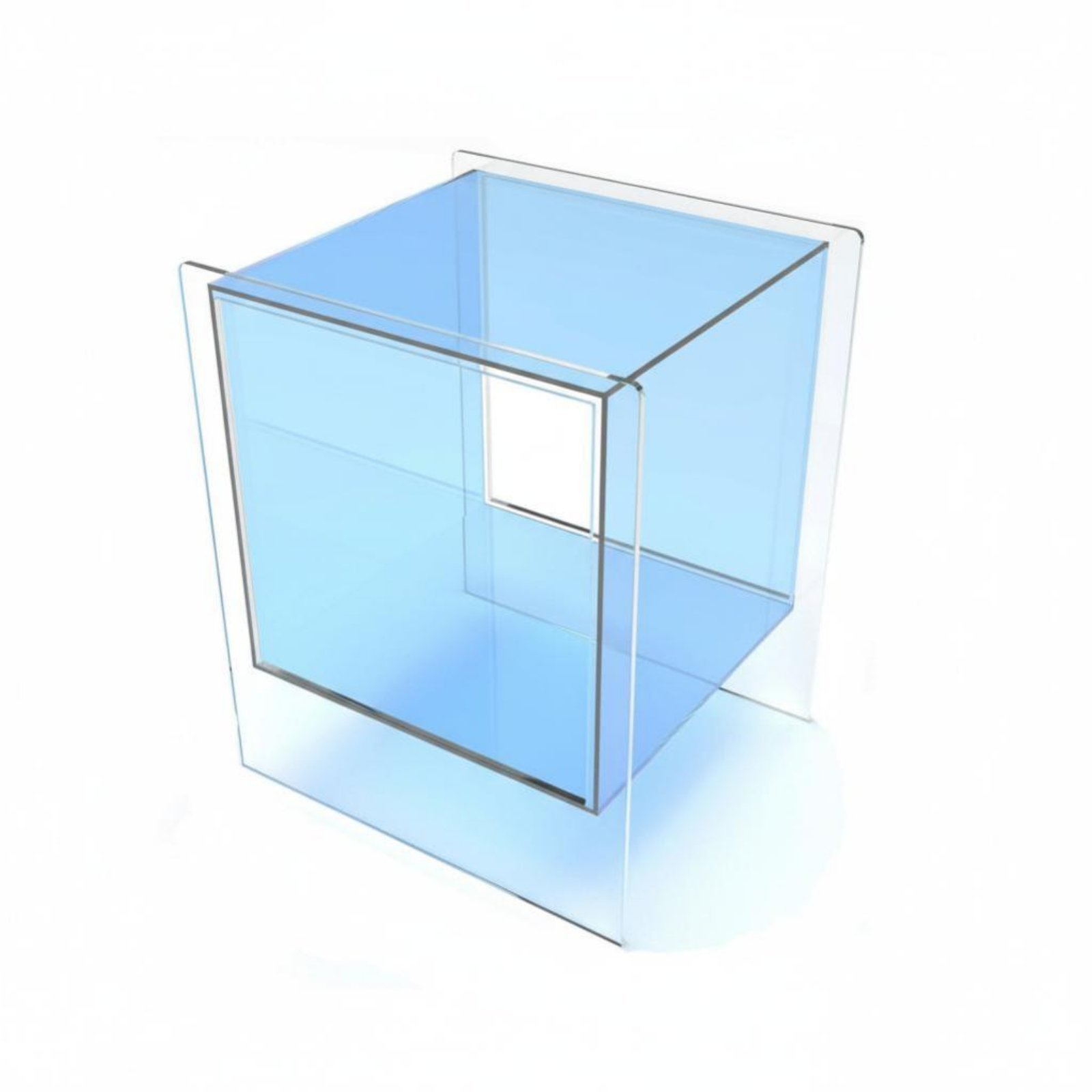 2-Tier Acrylic Cube Table
