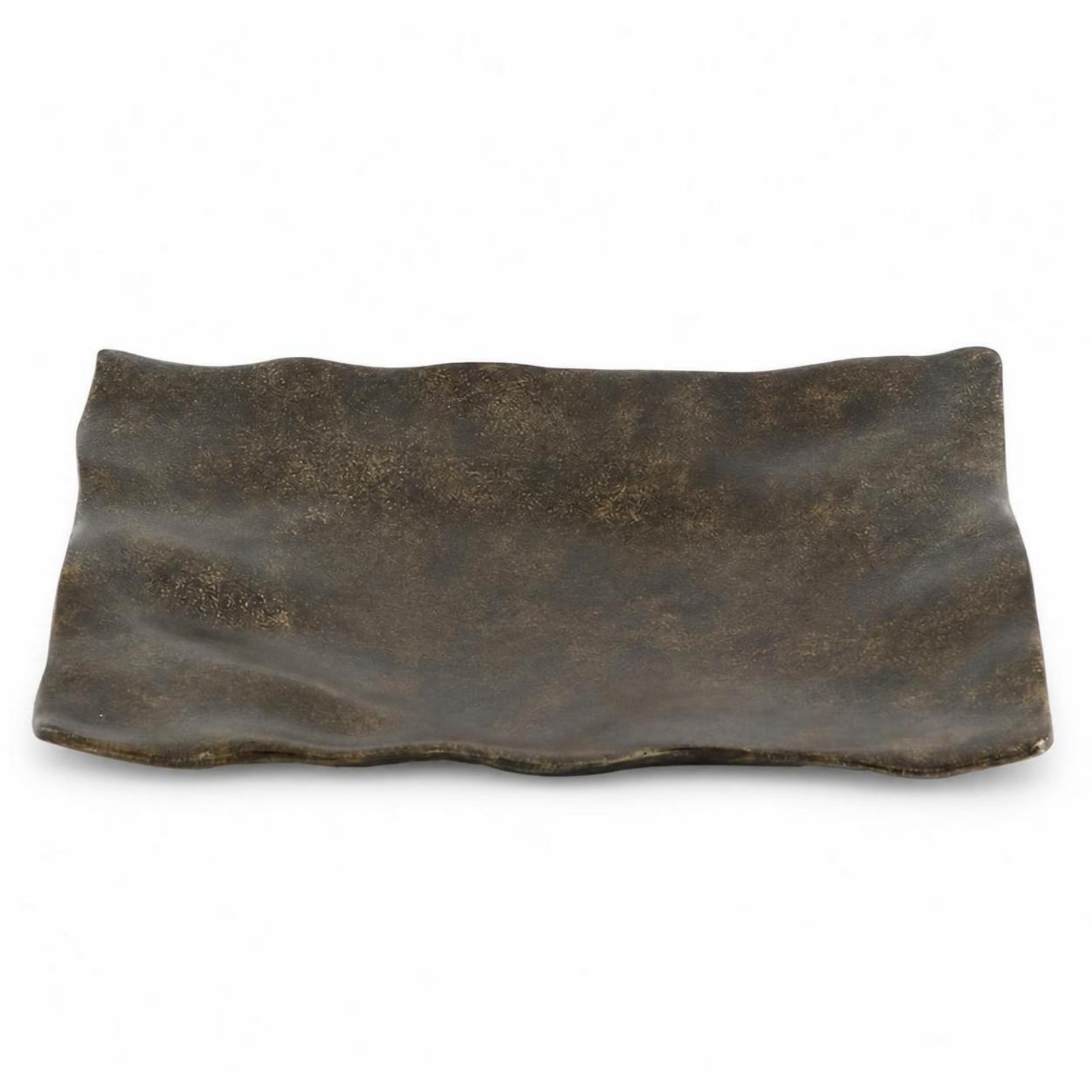 Rectangular Tray with Wavy Edges