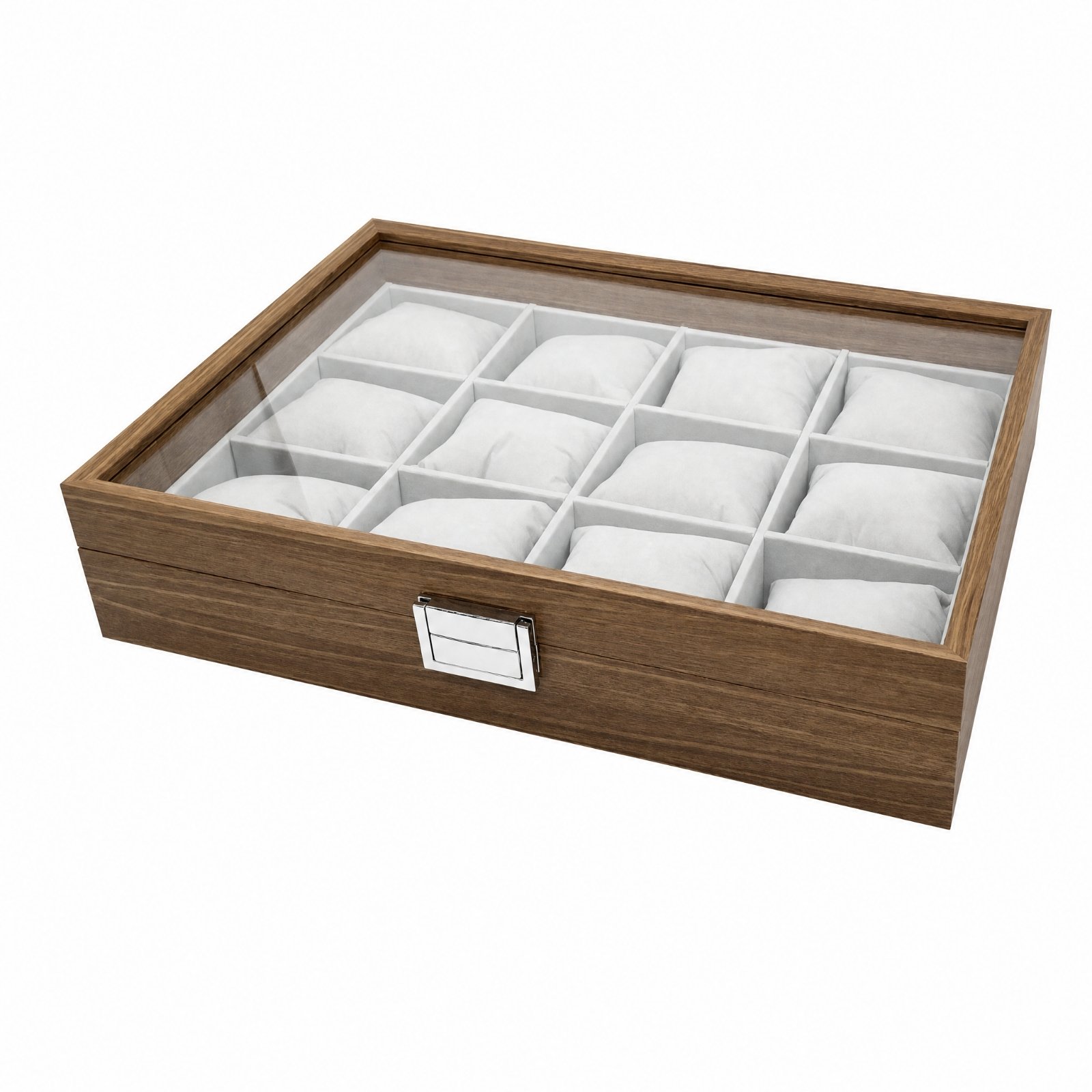 Velvet-Lined Watch Storage Case