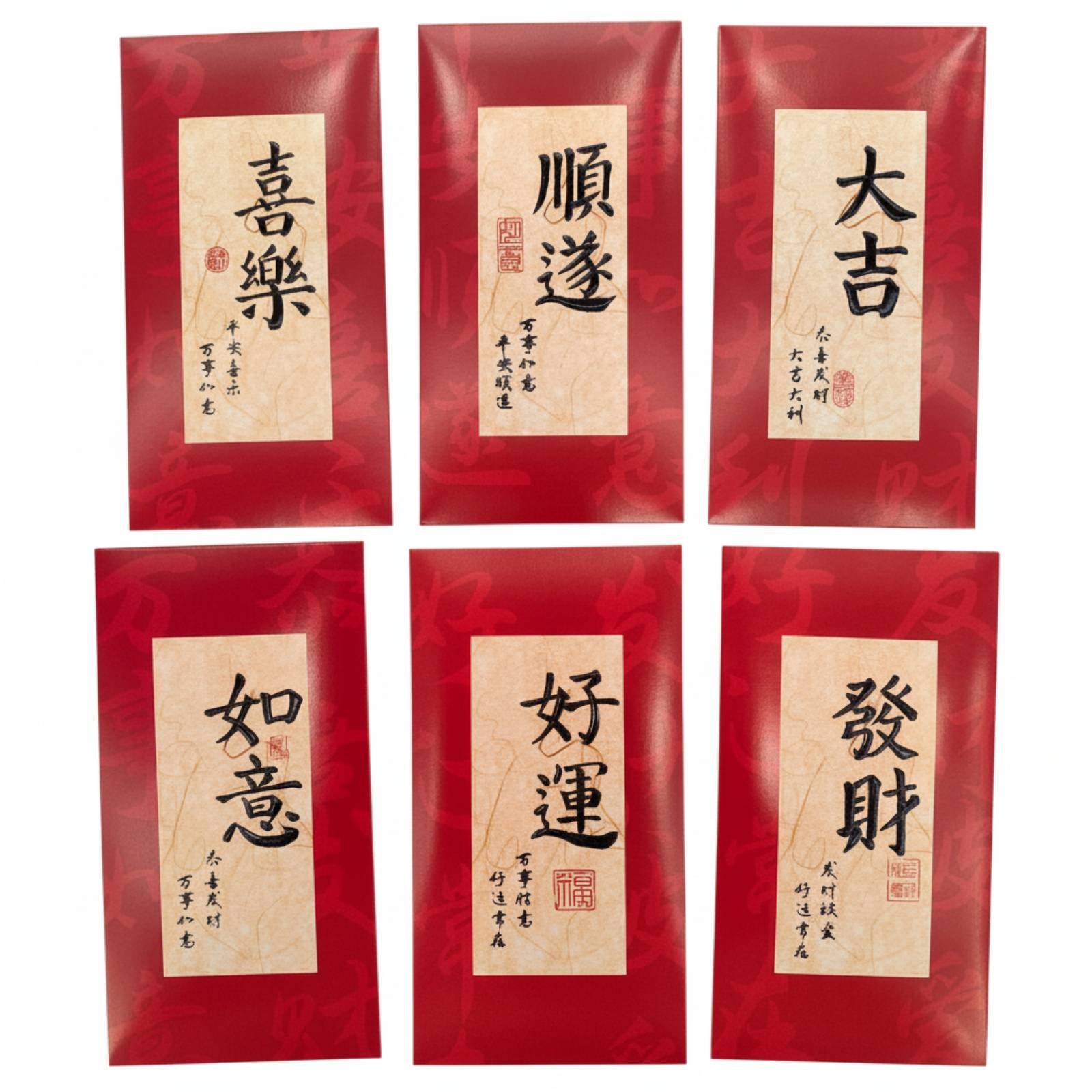 Calligraphy Red Envelope